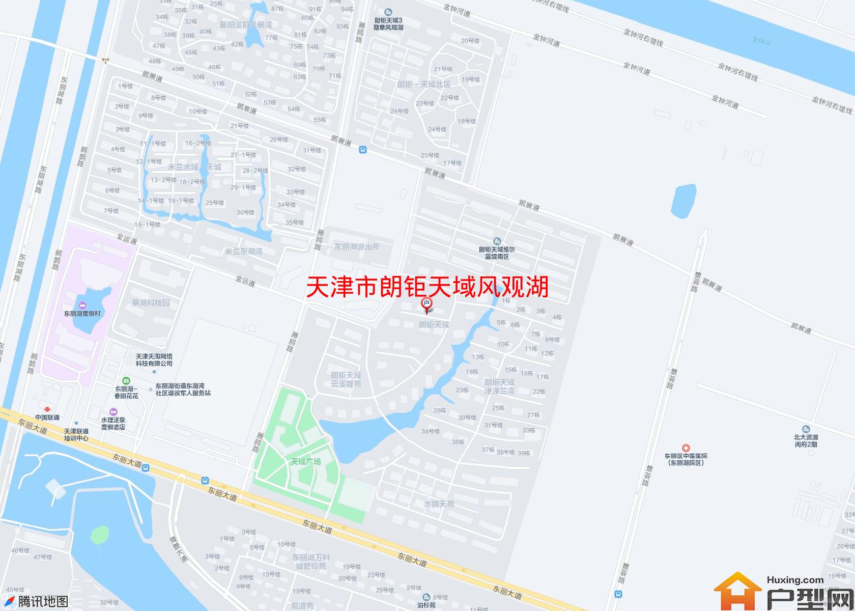 朗钜天域风观湖小区 - 户型网