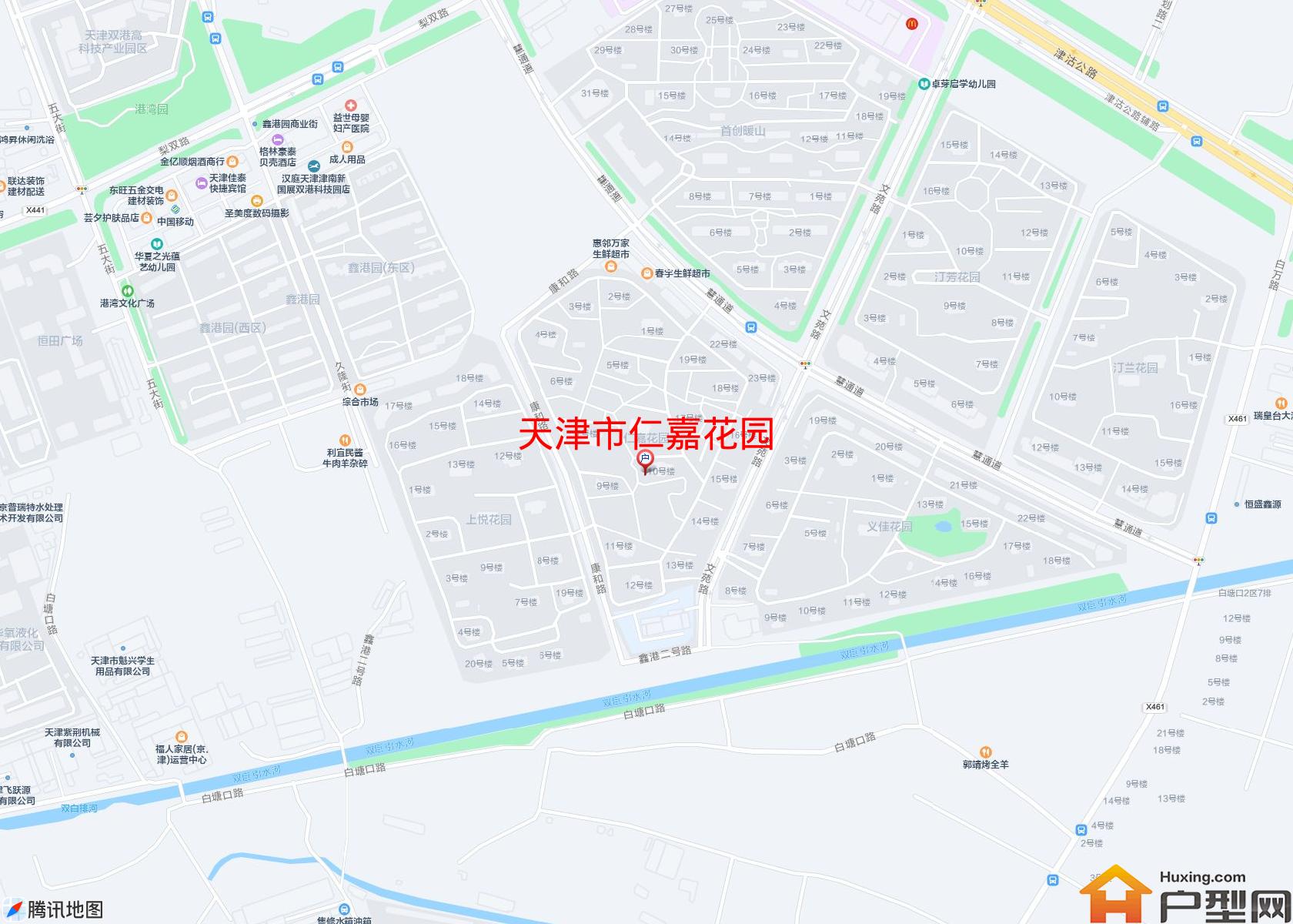 仁嘉花园小区 - 户型网