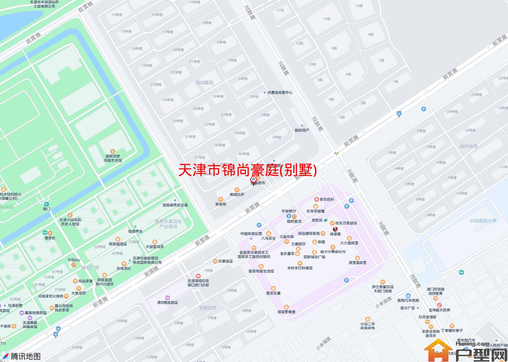 锦尚豪庭(别墅)小区 - 户型网
