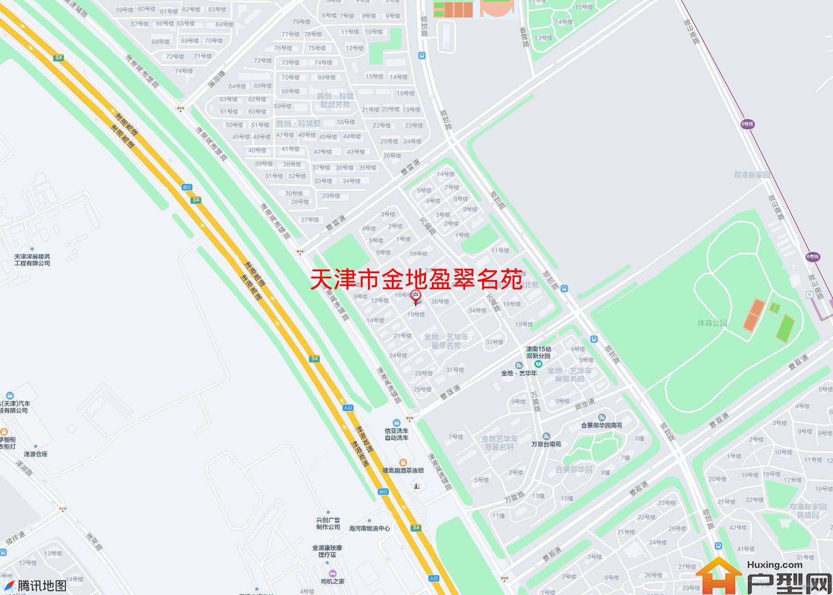 金地盈翠名苑小区 - 户型网