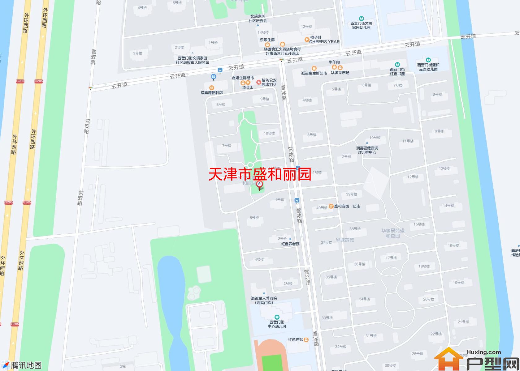 盛和丽园小区 - 户型网