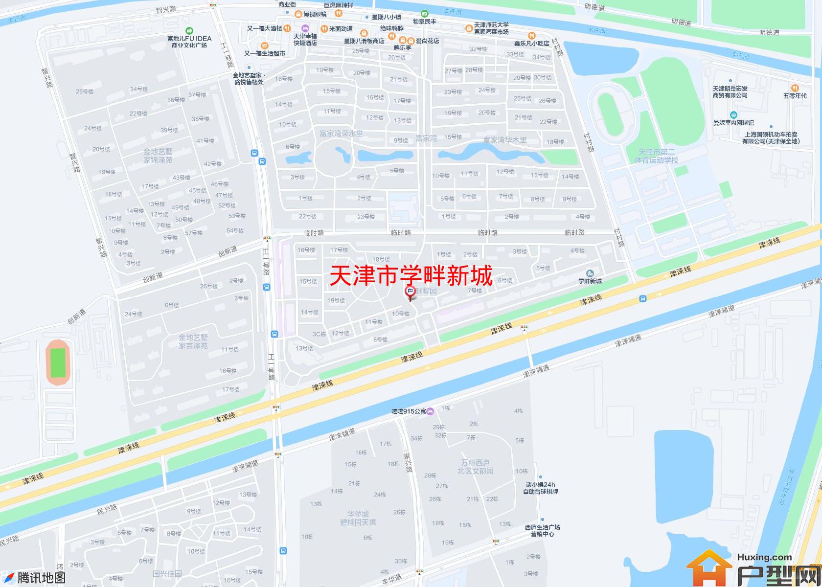 学畔新城小区 - 户型网
