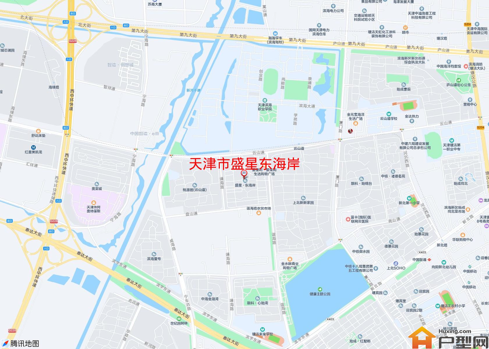 盛星东海岸小区 - 户型网