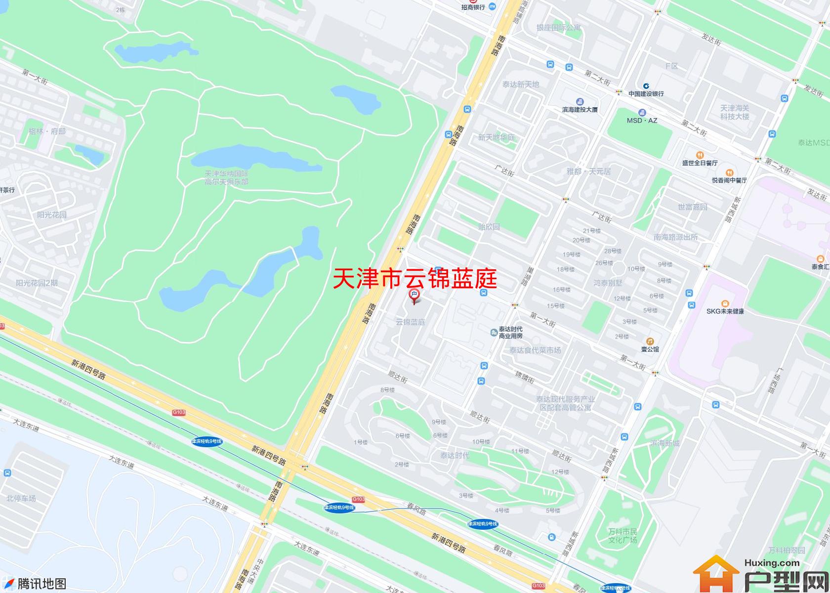 云锦蓝庭小区 - 户型网