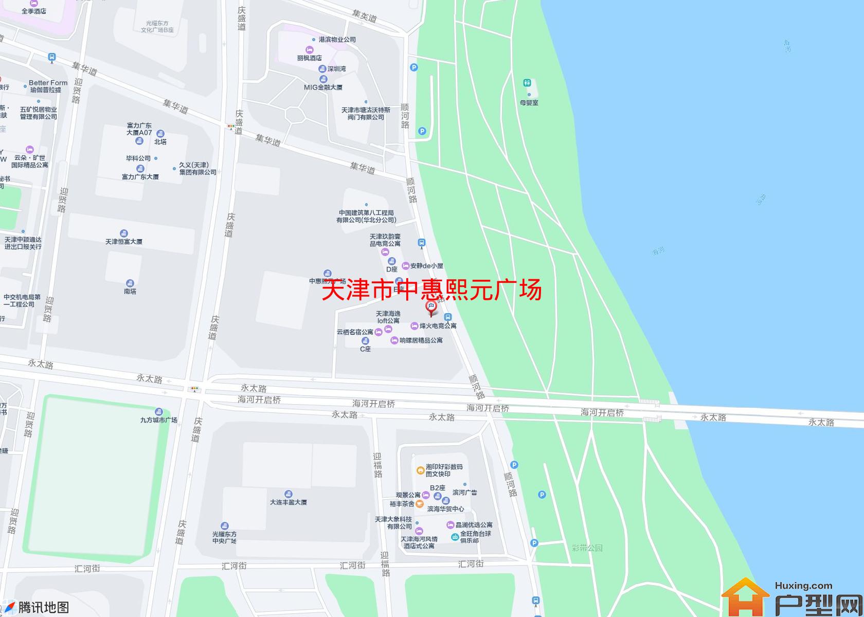 中惠熙元广场小区 - 户型网