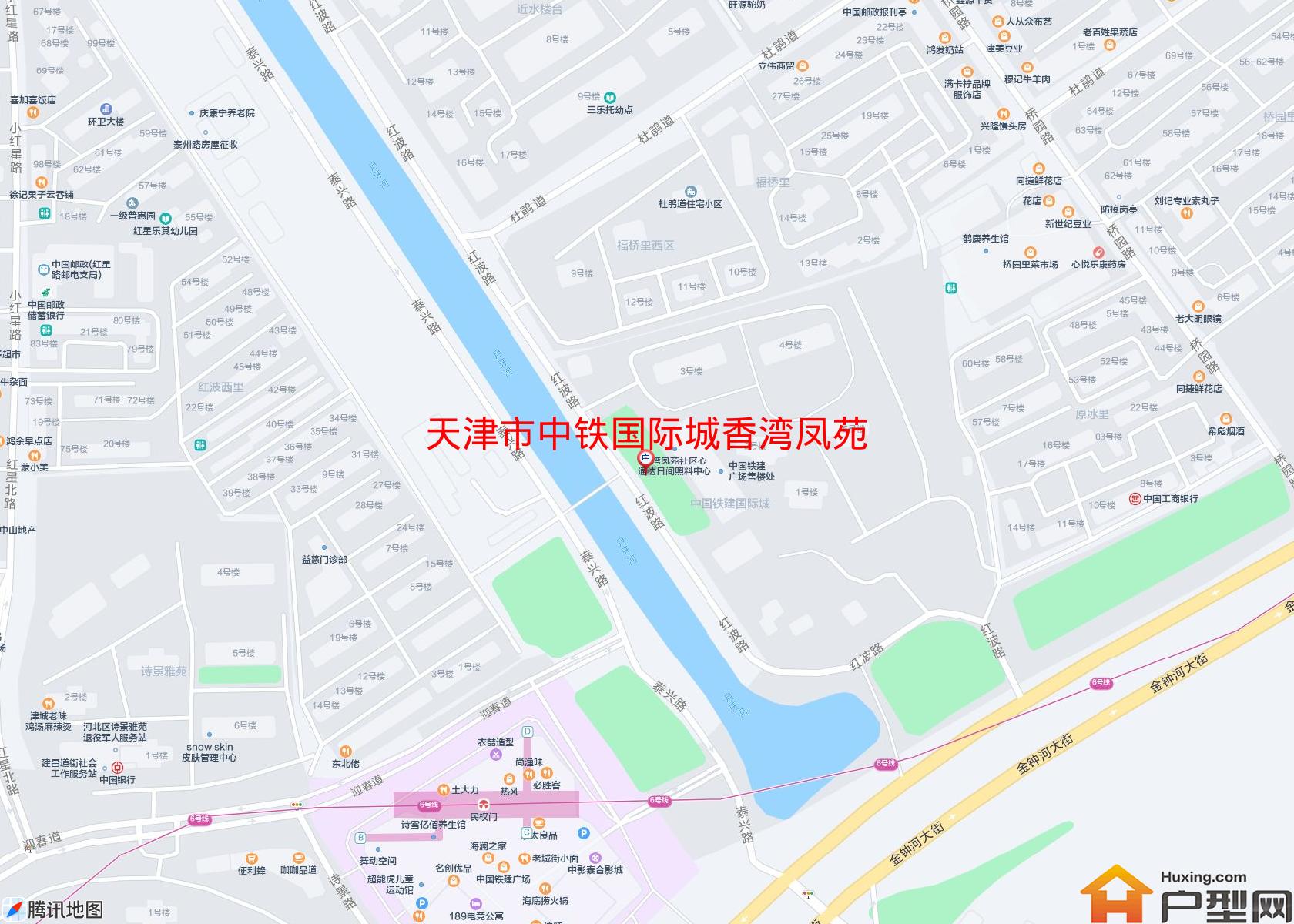 中铁国际城香湾凤苑小区 - 户型网