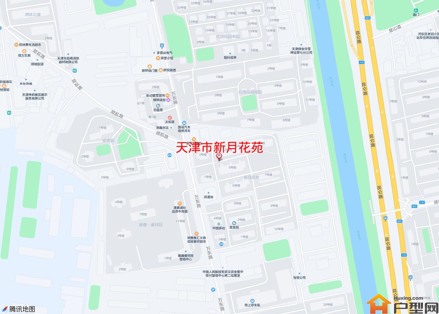 新月花苑小区 - 户型网 新月花苑小区 - 户型网