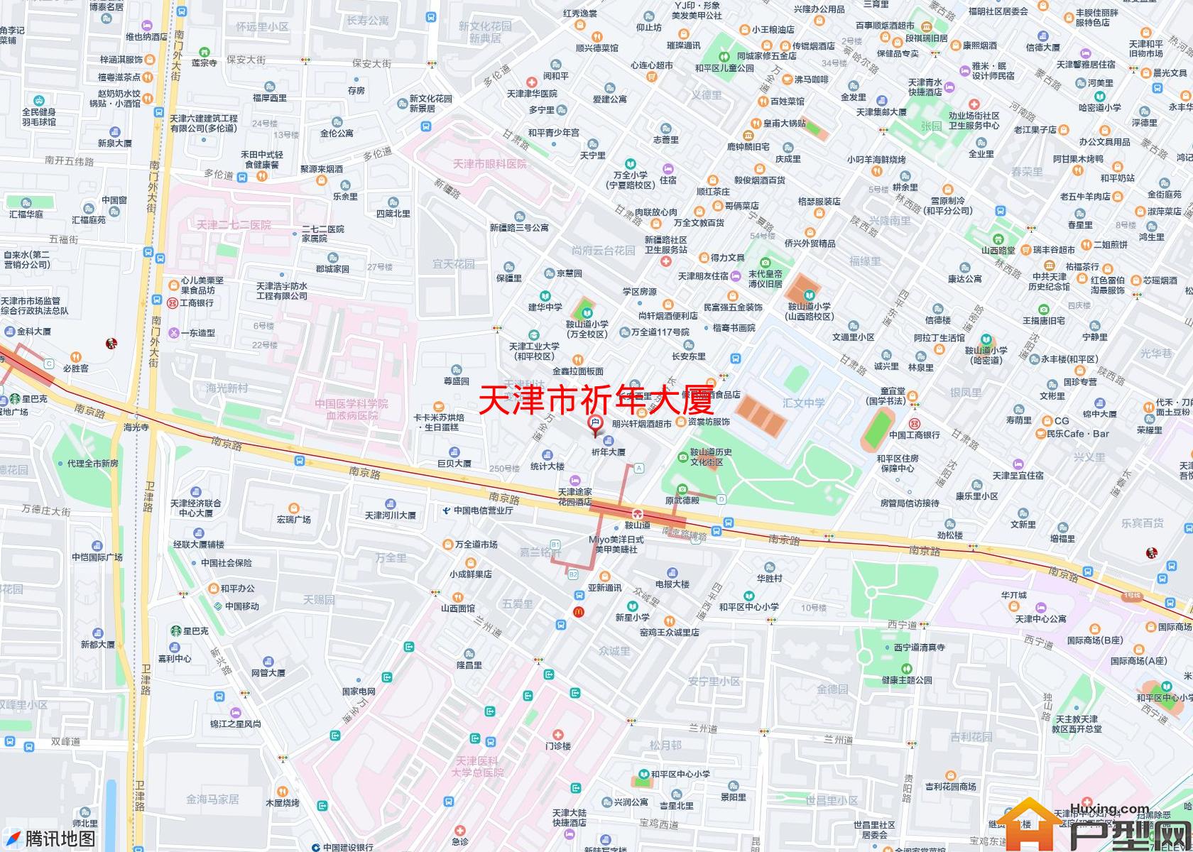 祈年大厦小区 - 户型网
