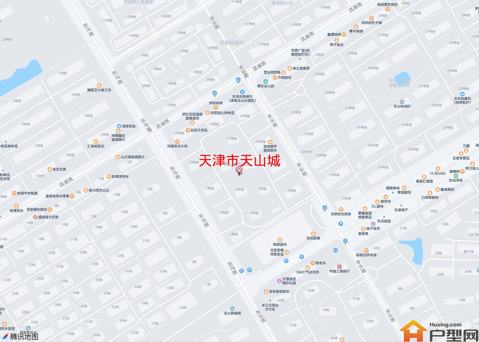 天山城小区 - 户型网