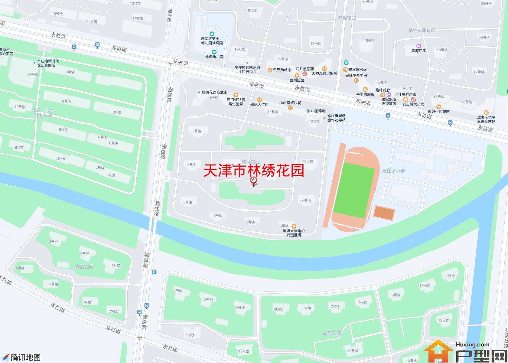 林绣花园小区 - 户型网