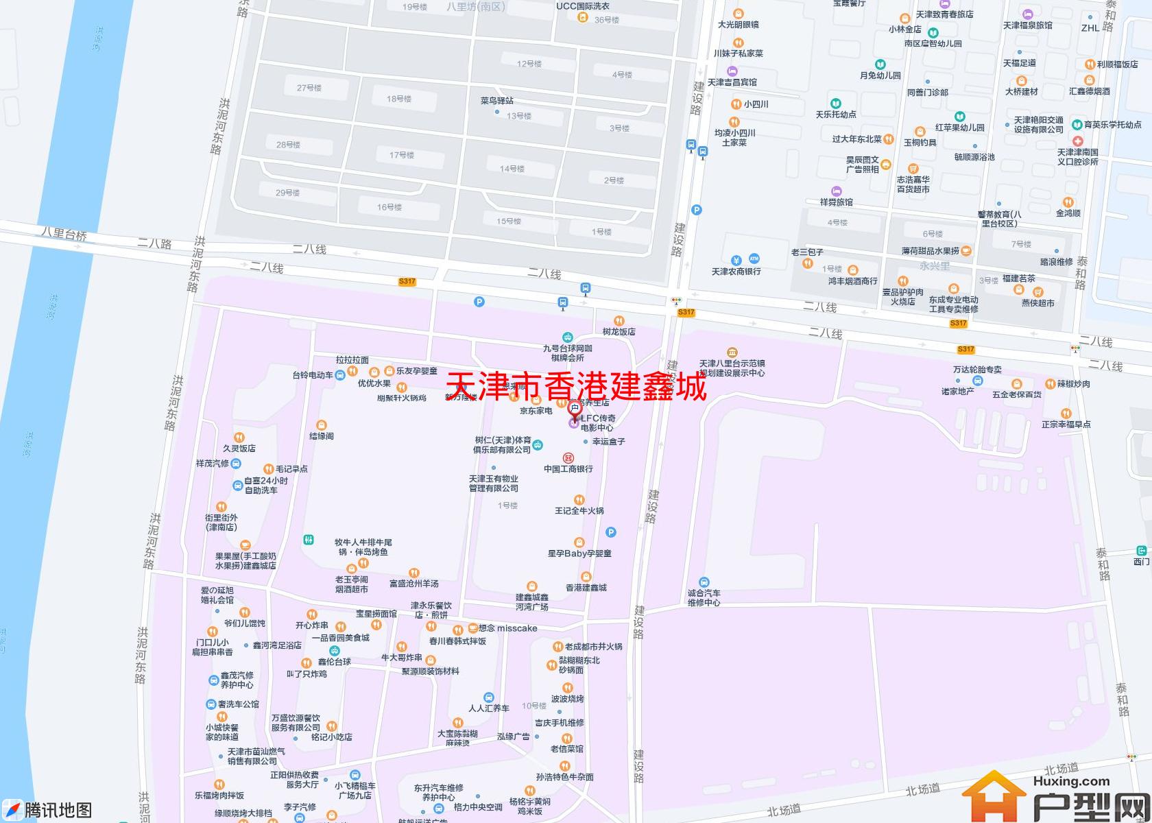香港建鑫城小区 - 户型网