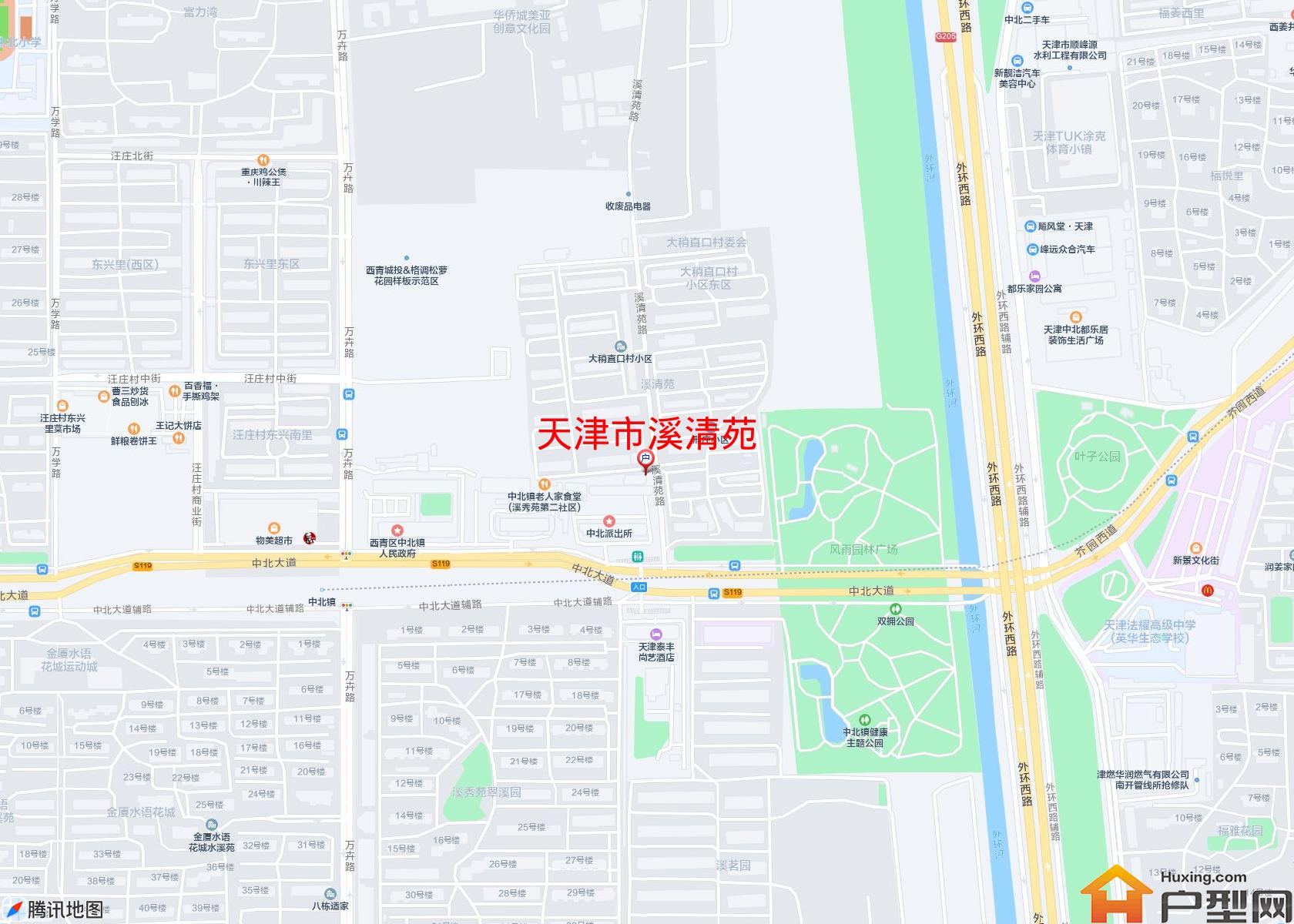 溪清苑小区 - 户型网