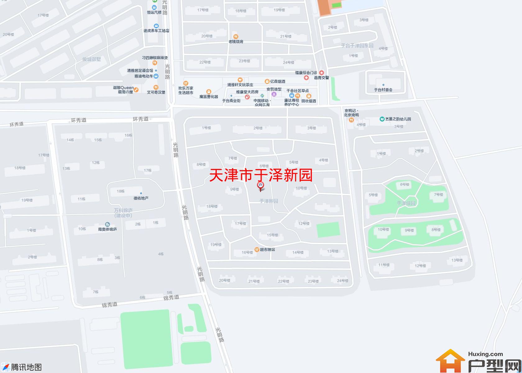 于泽新园小区 - 户型网