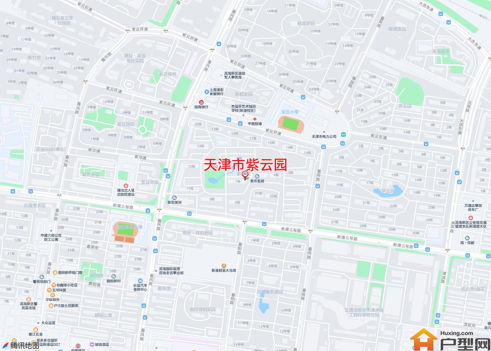 紫云园小区 - 户型网