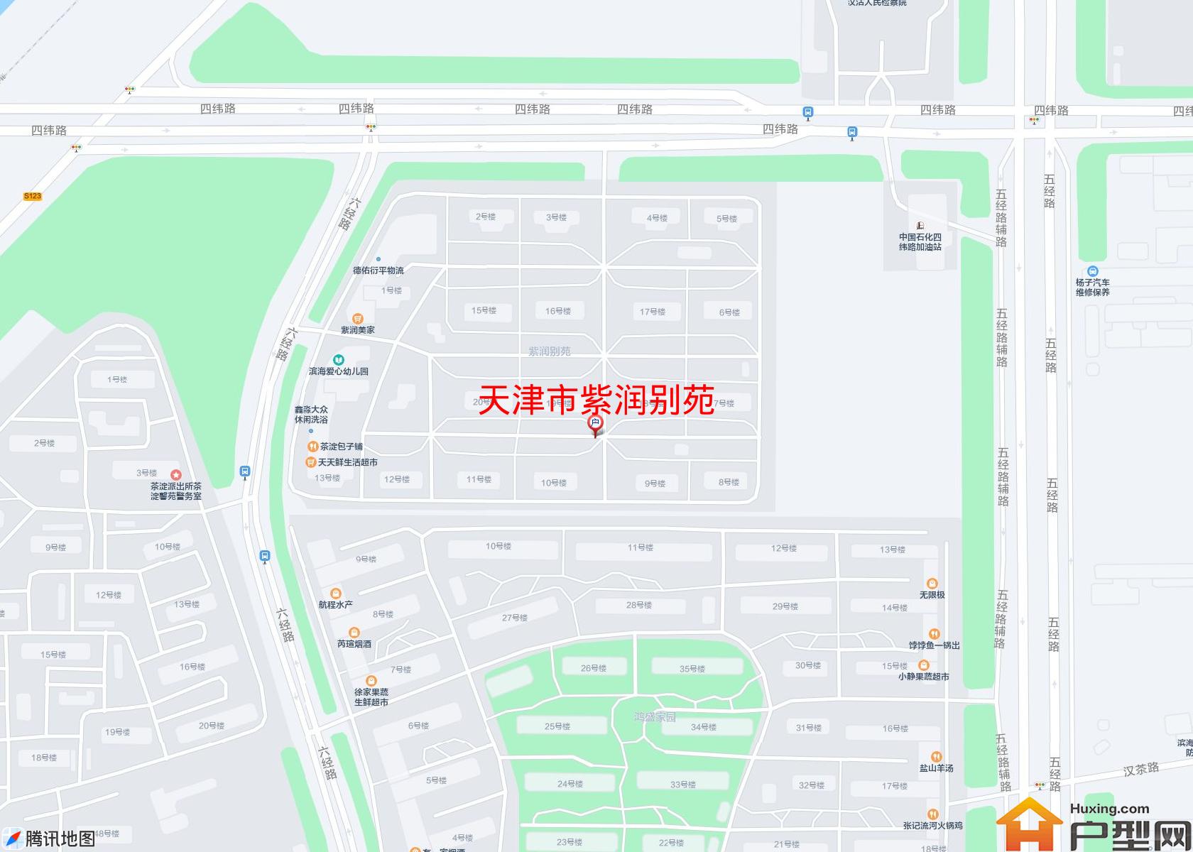 紫润别苑小区 - 户型网