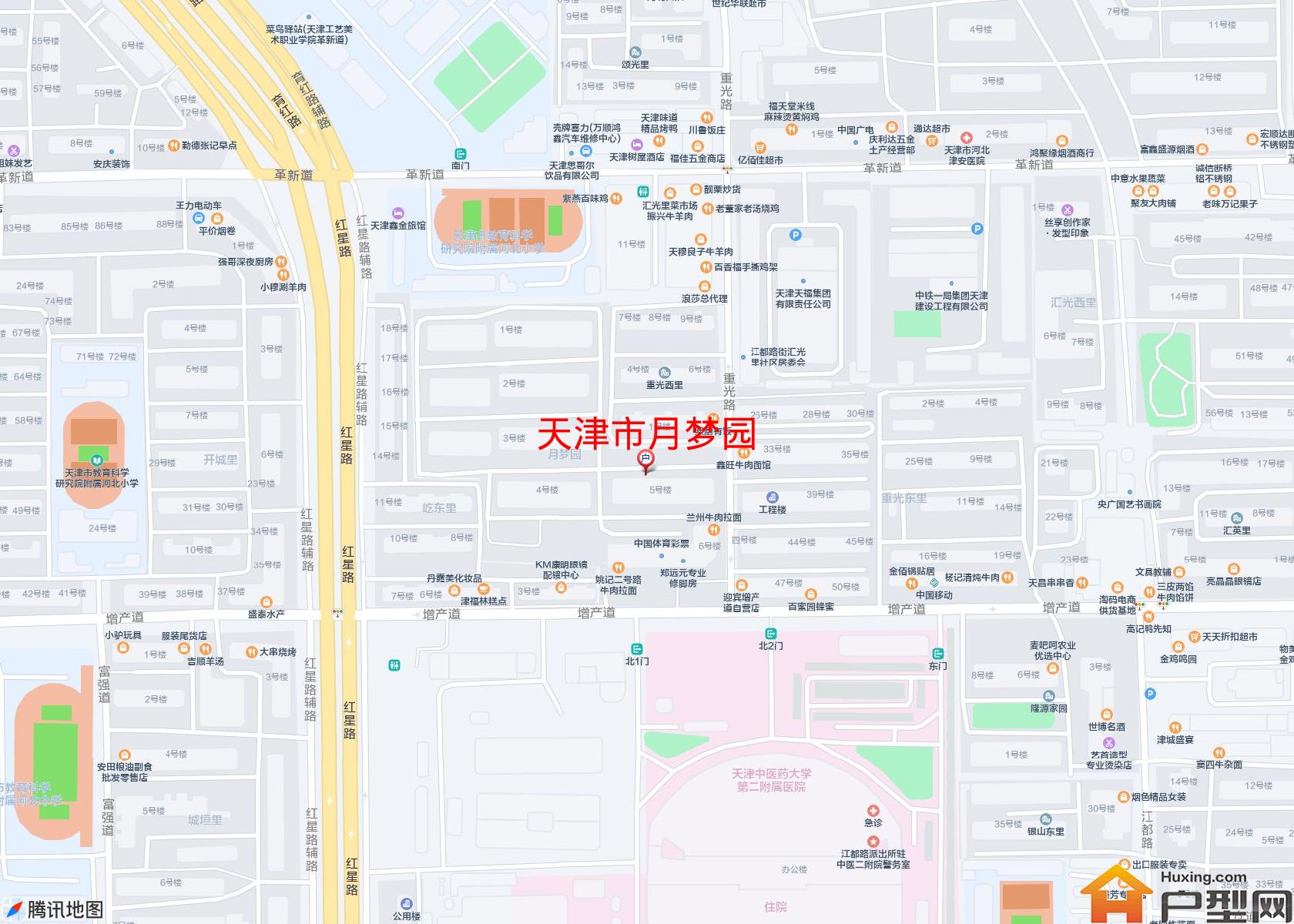 月梦园小区 - 户型网