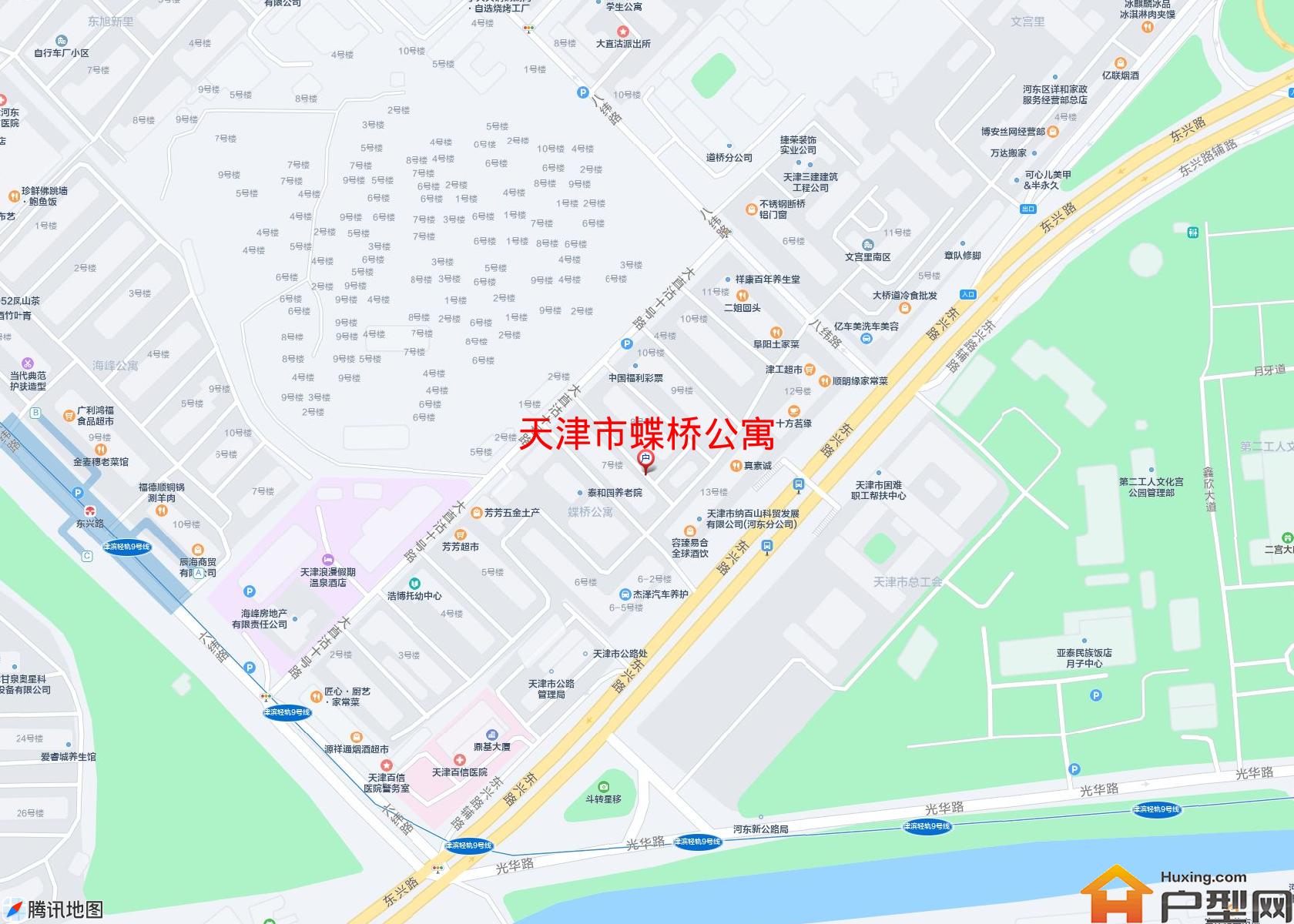 蝶桥公寓小区 - 户型网