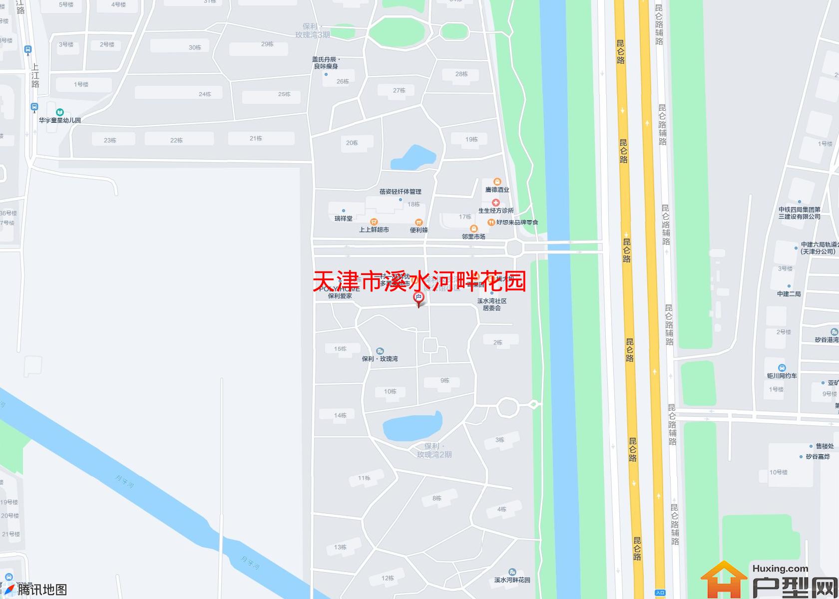 溪水河畔花园小区 - 户型网 溪水河畔花园小区 - 户型网