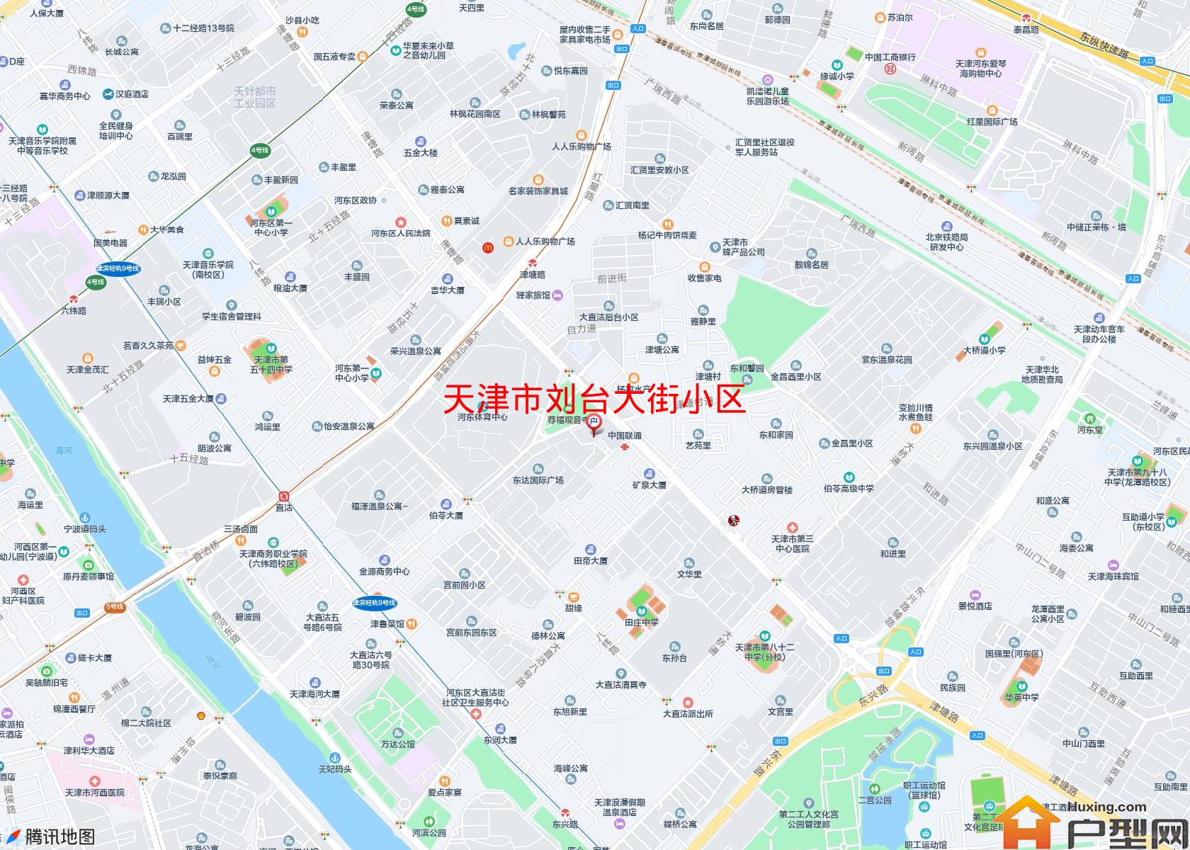 刘台大街小区小区 - 户型网