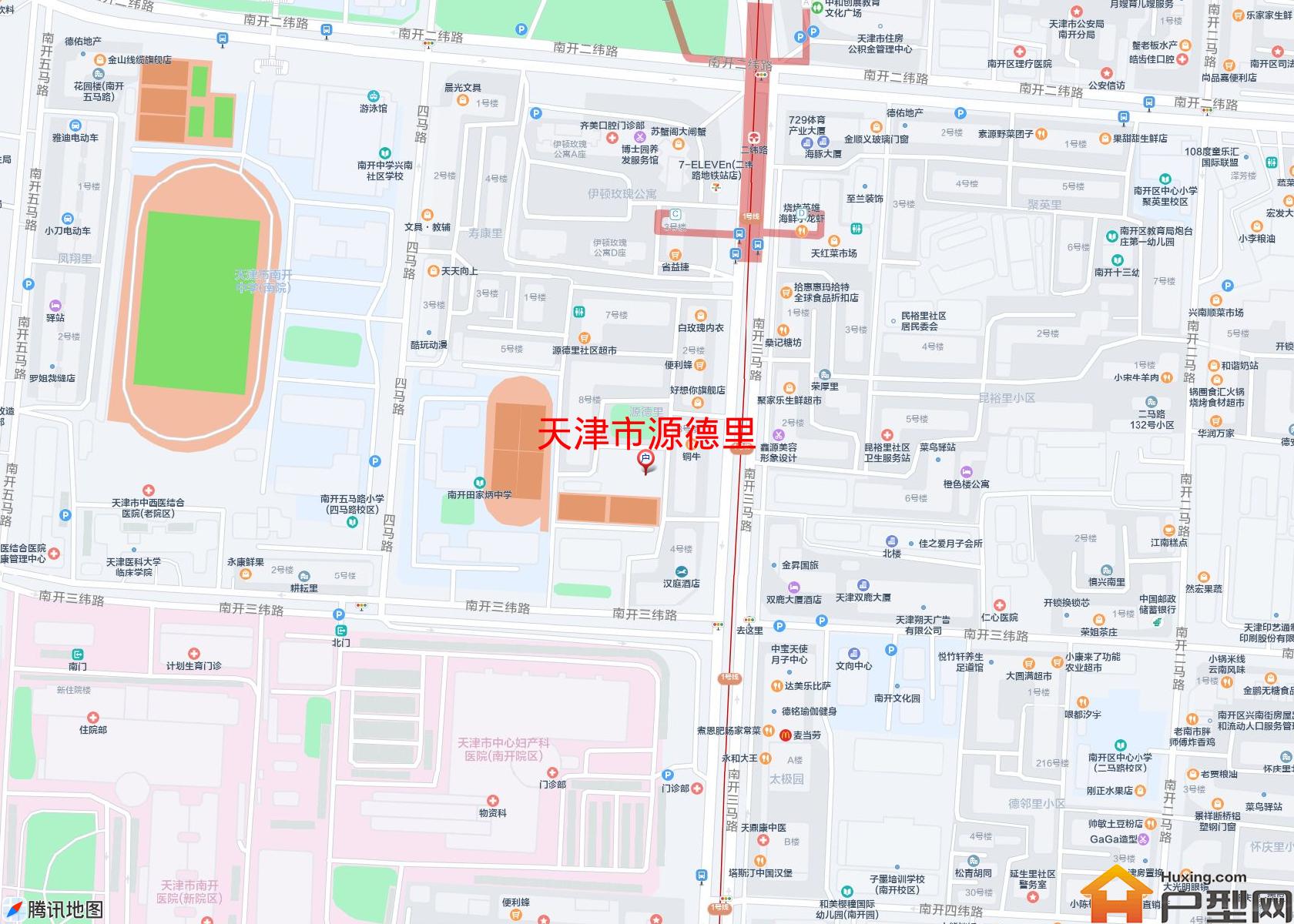 源德里小区 - 户型网