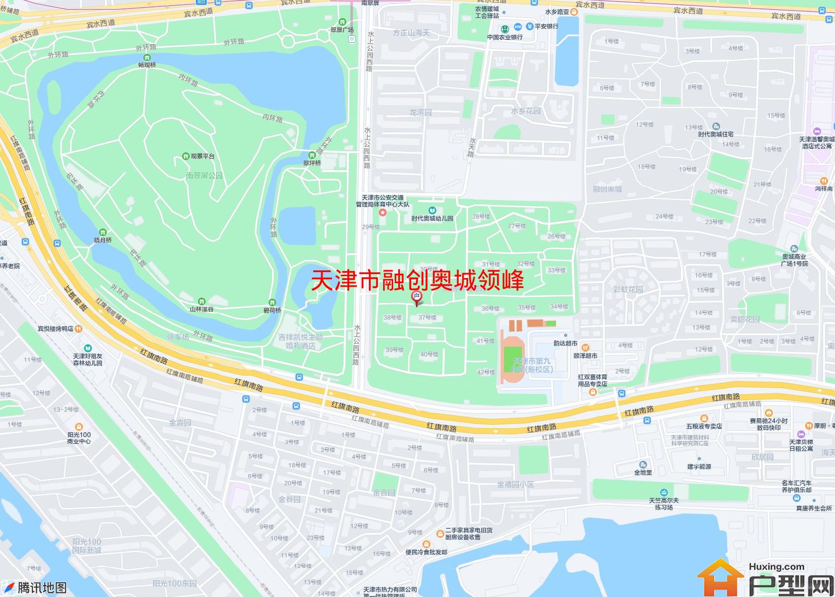 融创奥城领峰小区 - 户型网