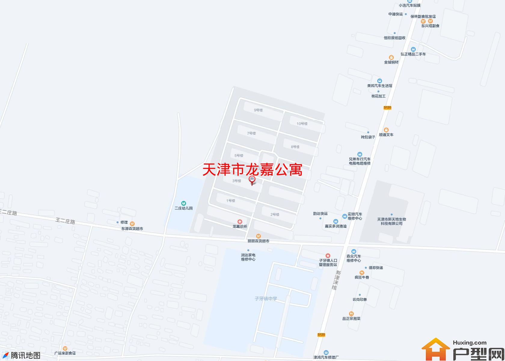 龙嘉公寓小区 - 户型网