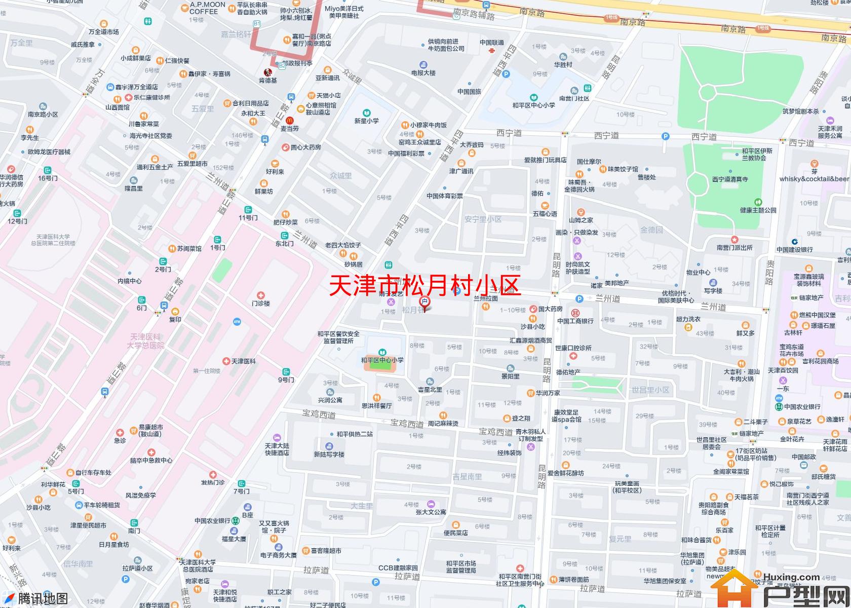 松月村小区小区 - 户型网