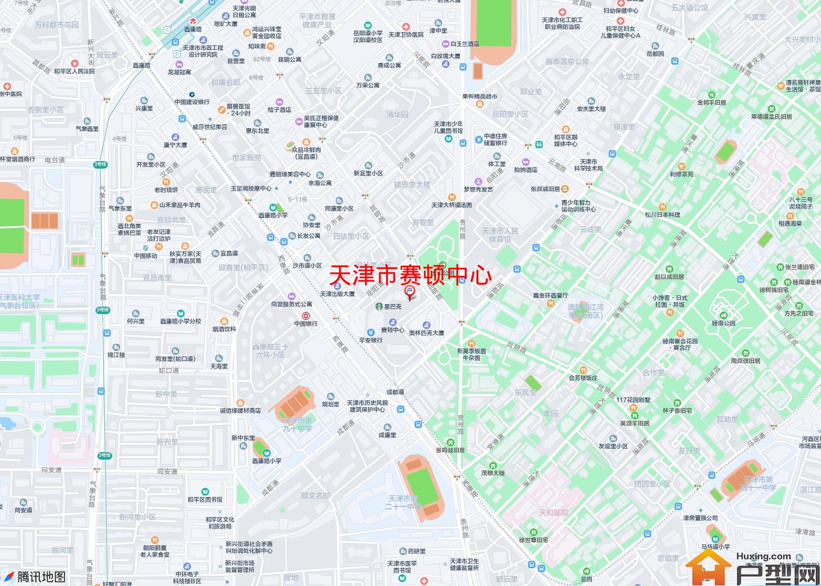 赛顿中心小区 - 户型网