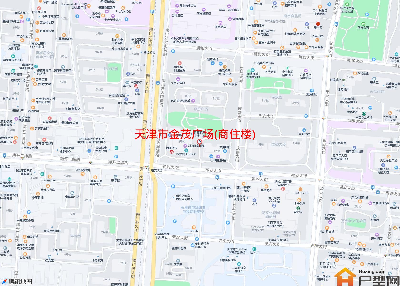 金茂广场(商住楼)小区 - 户型网