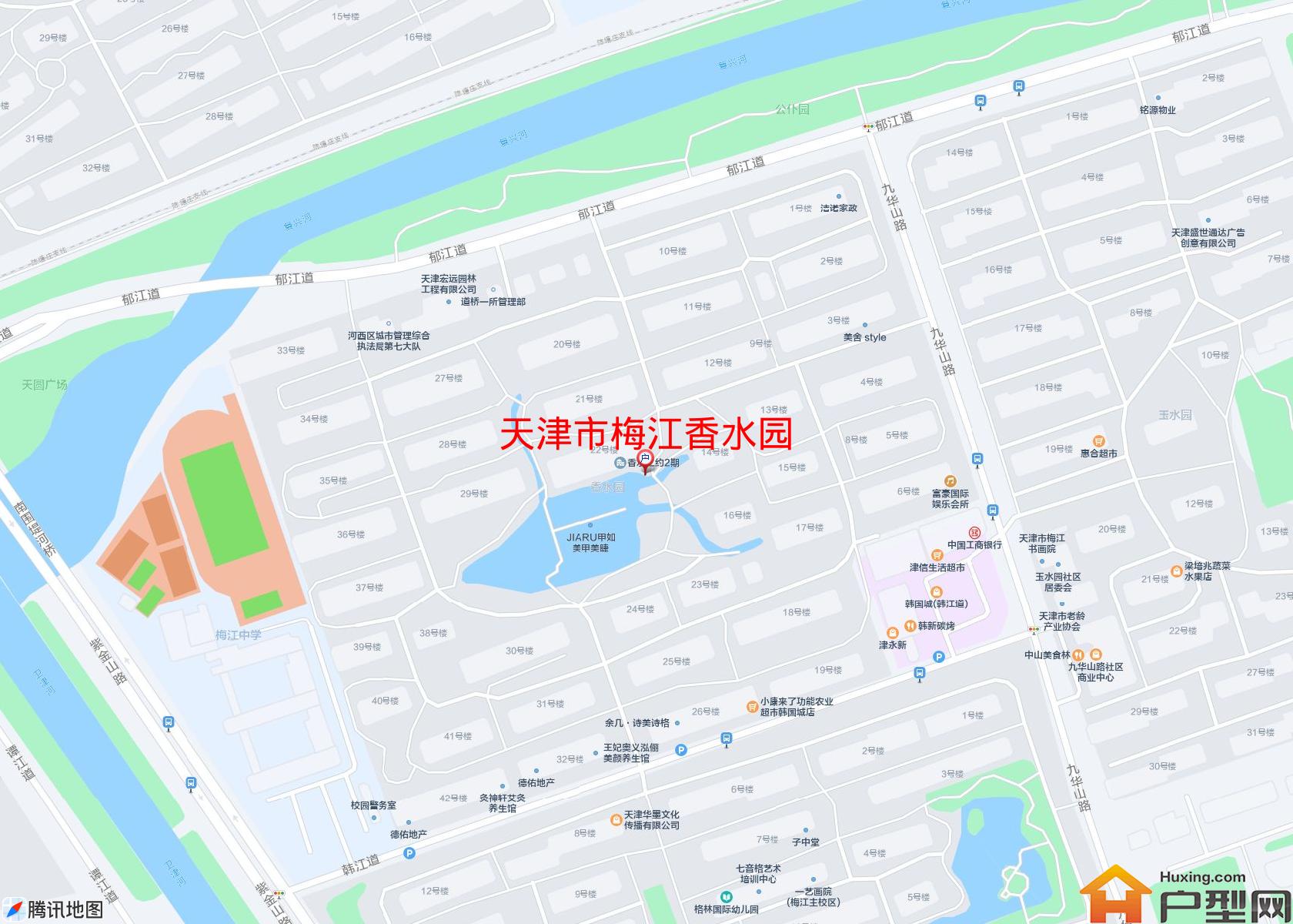 梅江香水园小区 - 户型网