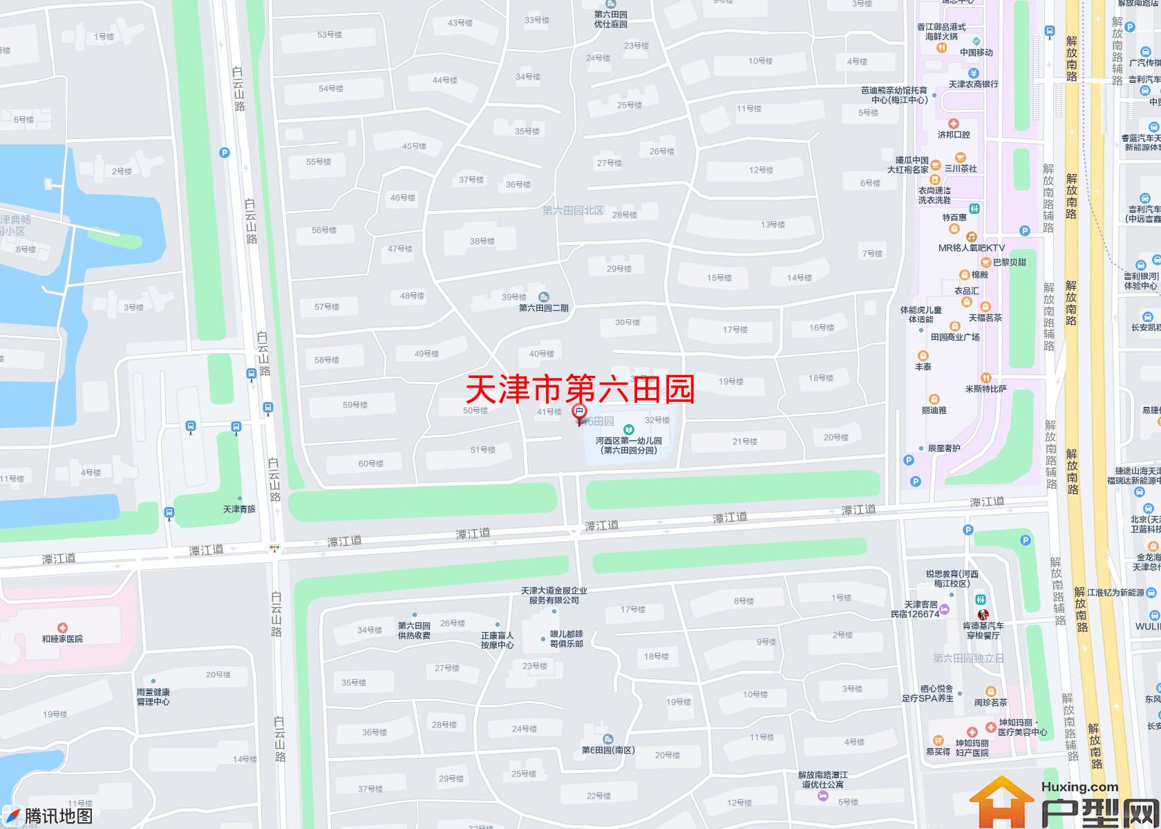 第六田园小区 - 户型网