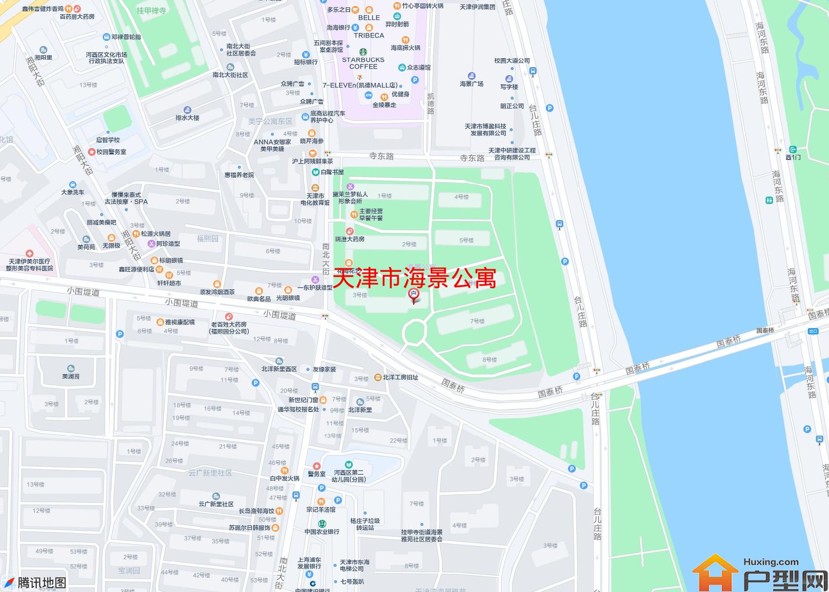 海景公寓小区 - 户型网