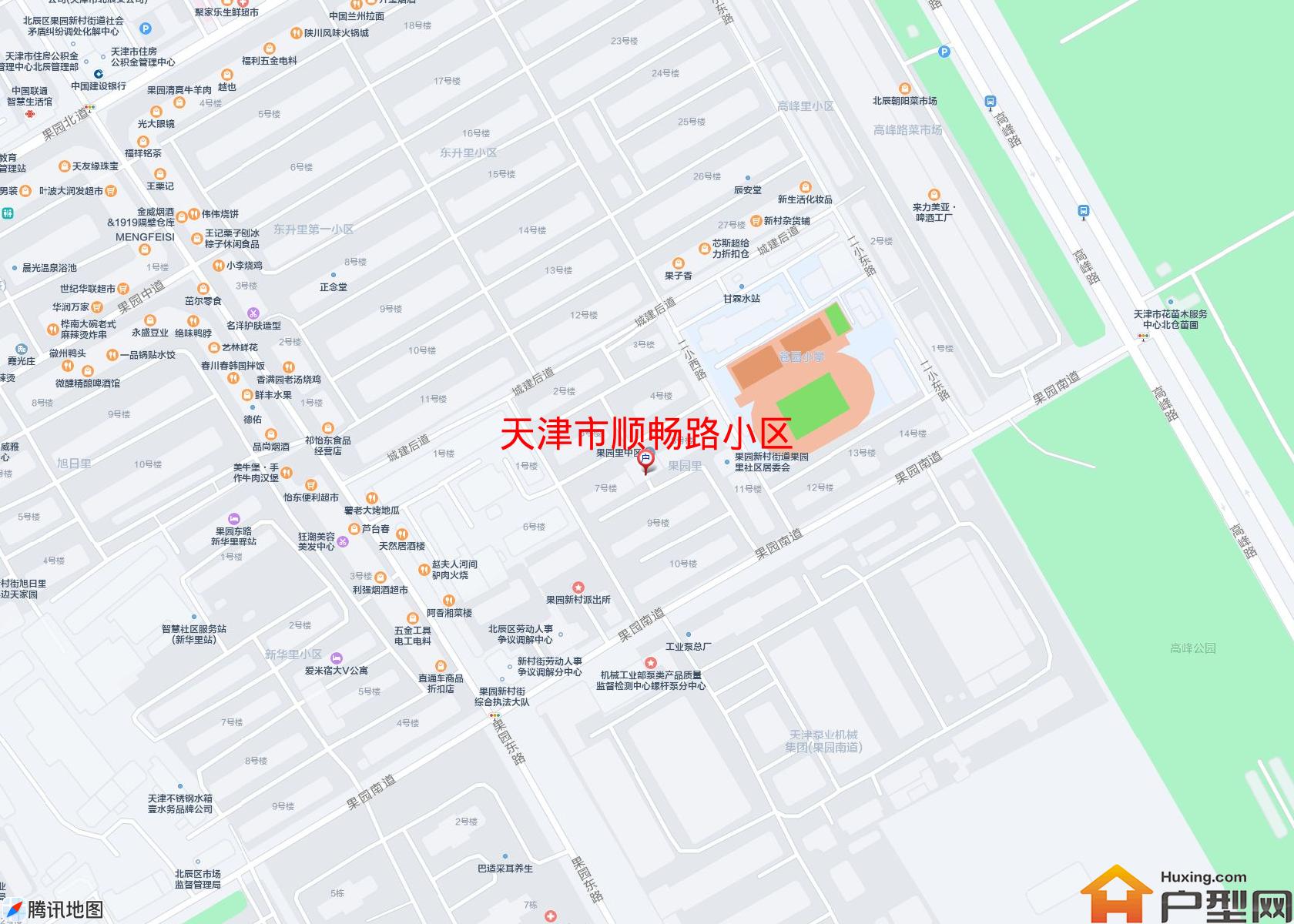 顺畅路小区小区 - 户型网