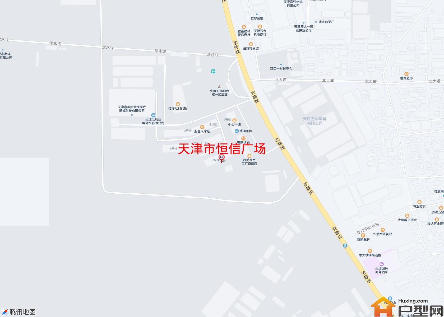 恒信广场小区 - 户型网