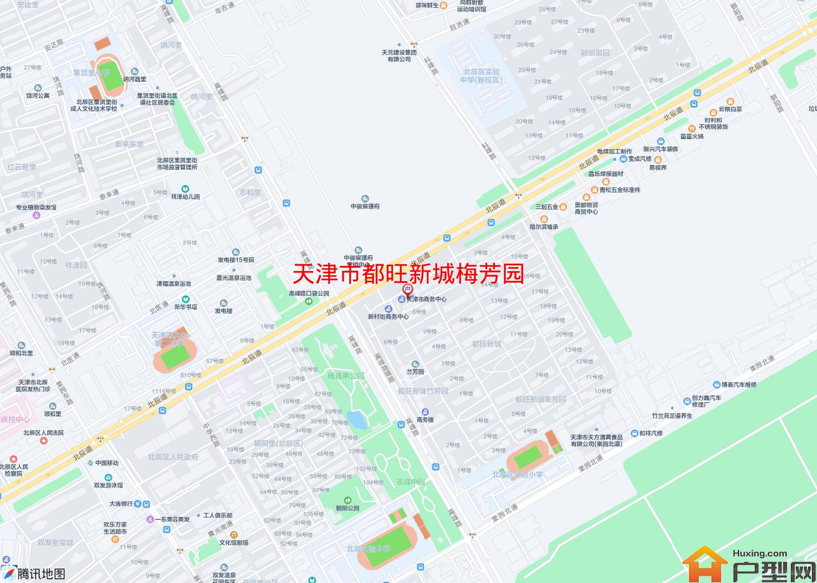 都旺新城梅芳园小区 - 户型网