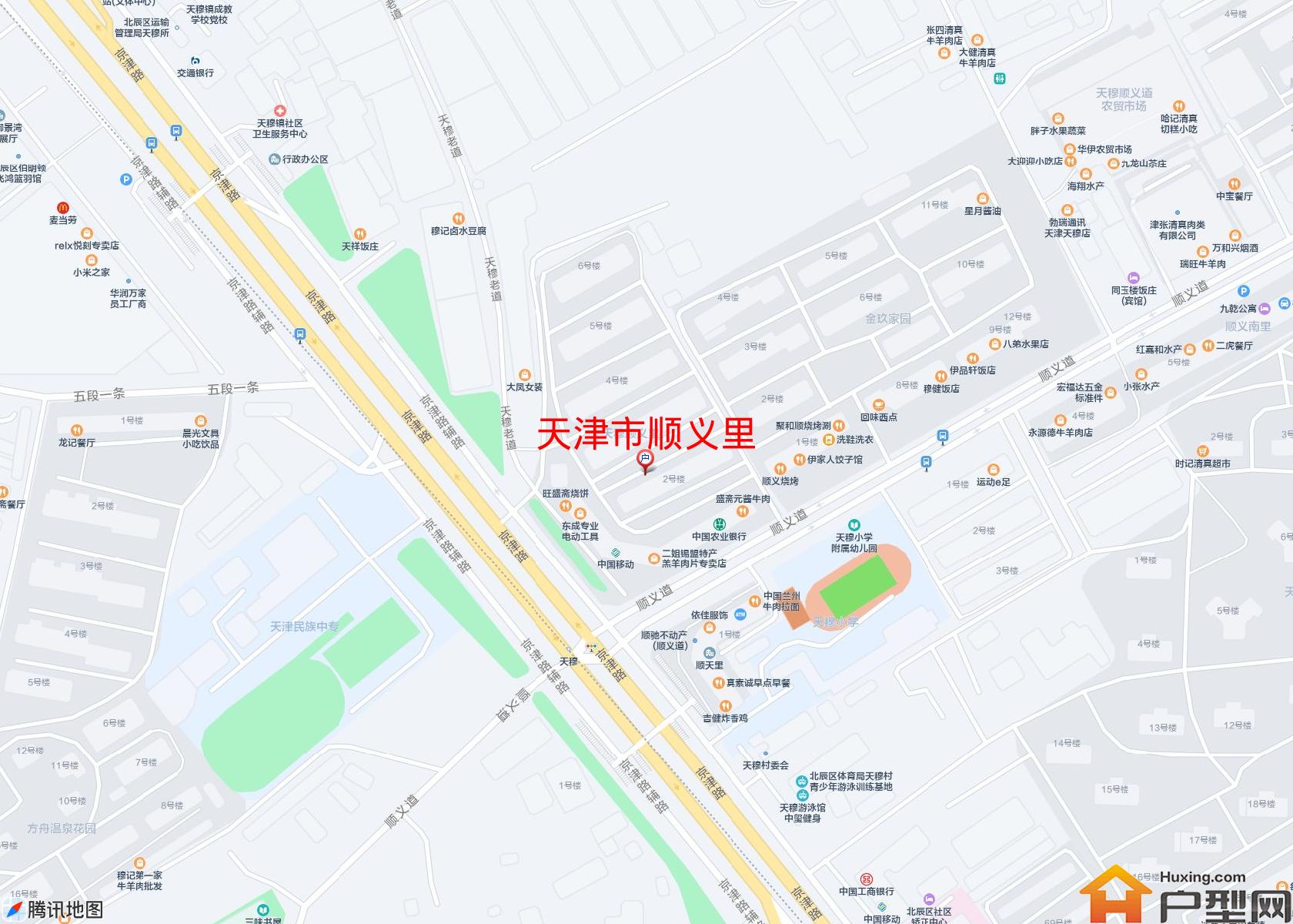 顺义里小区 - 户型网