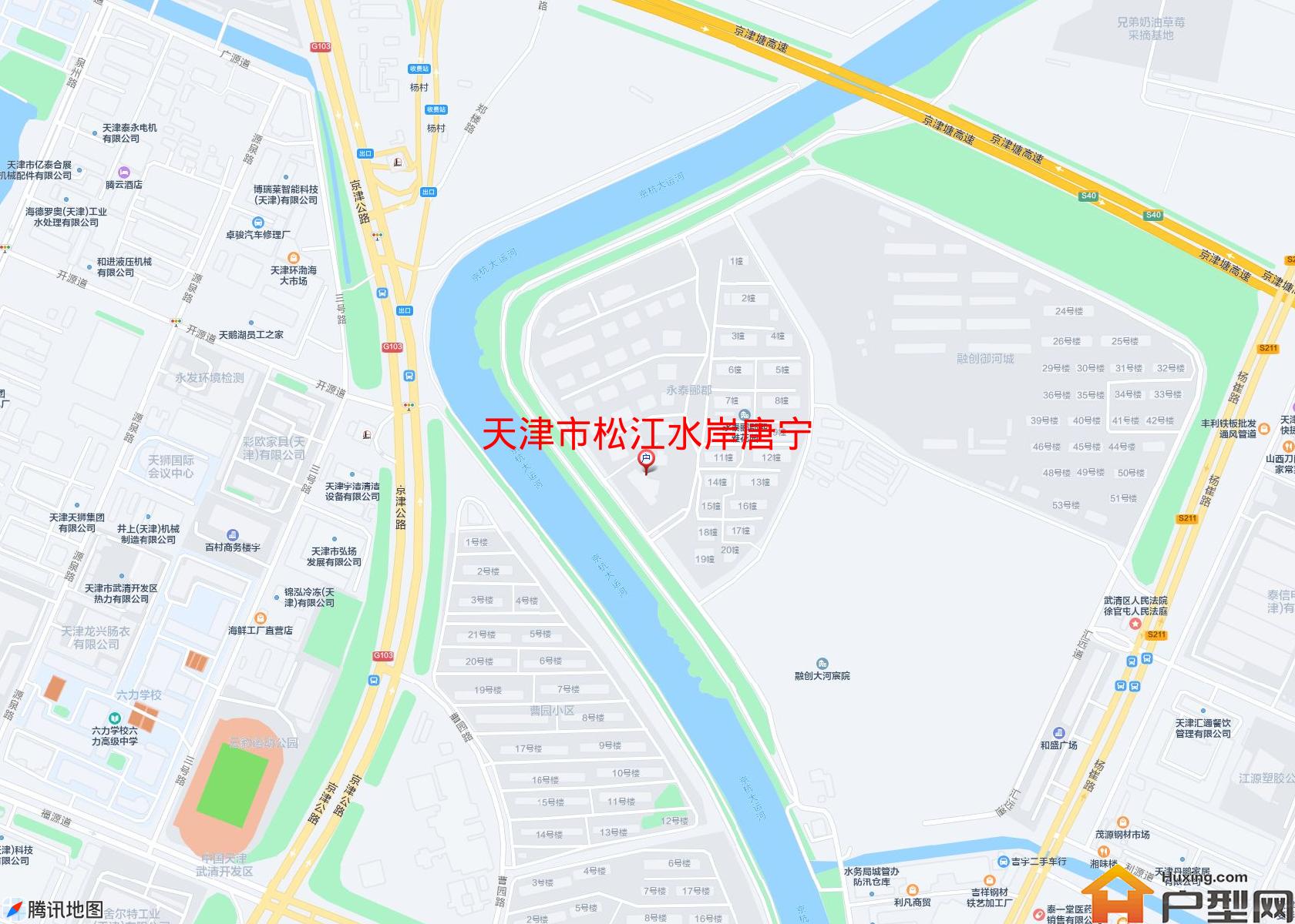 松江水岸唐宁小区 - 户型网