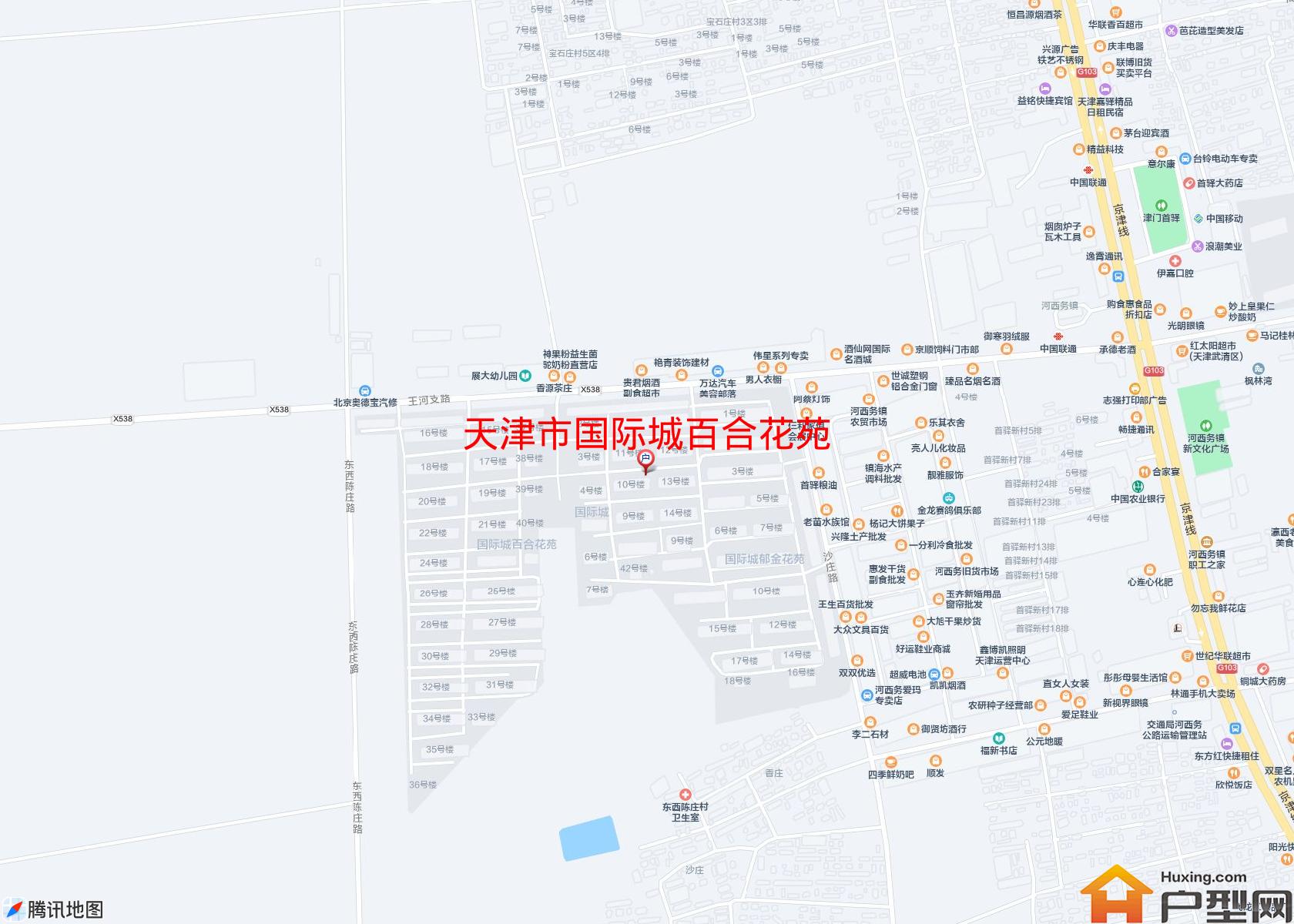 国际城百合花苑小区 - 户型网