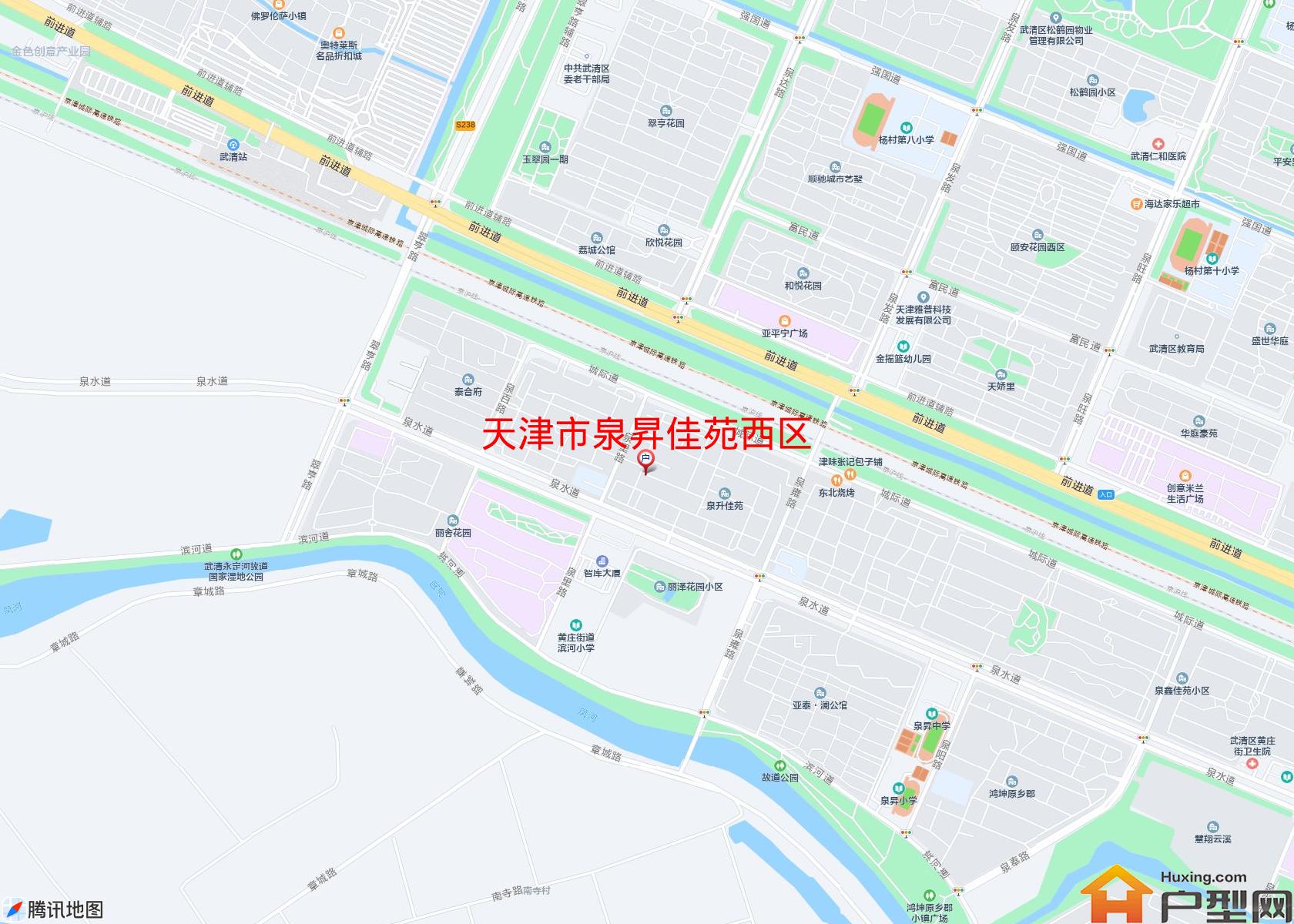 泉昇佳苑西区小区 - 户型网