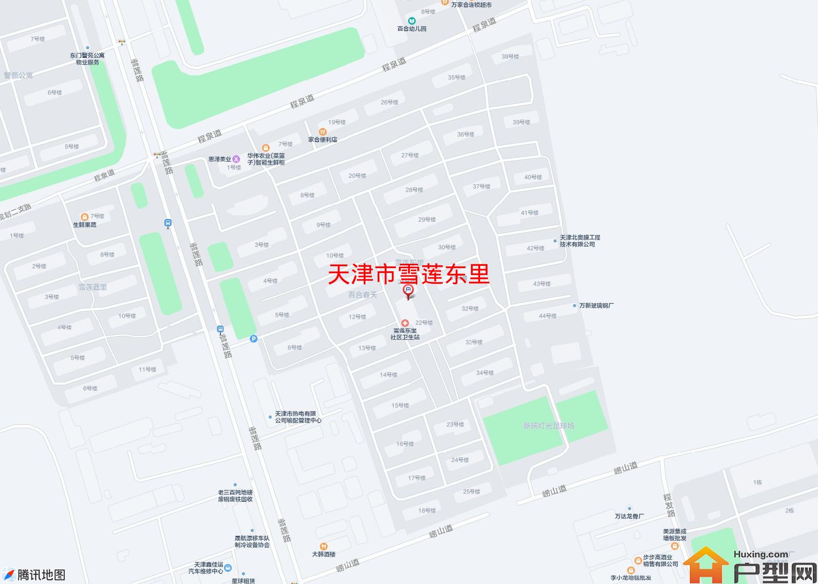雪莲东里小区 - 户型网