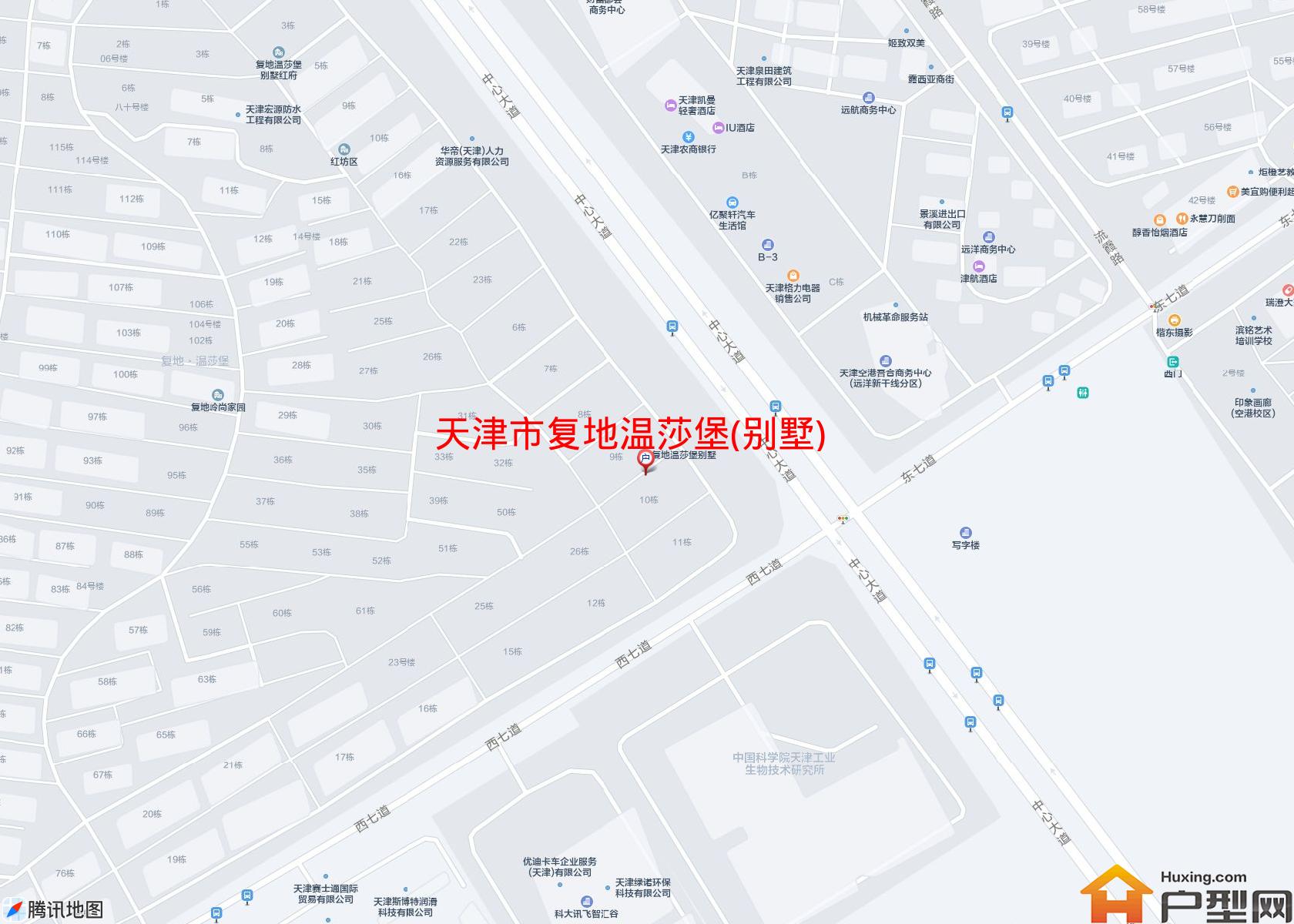 复地温莎堡(别墅)小区 - 户型网