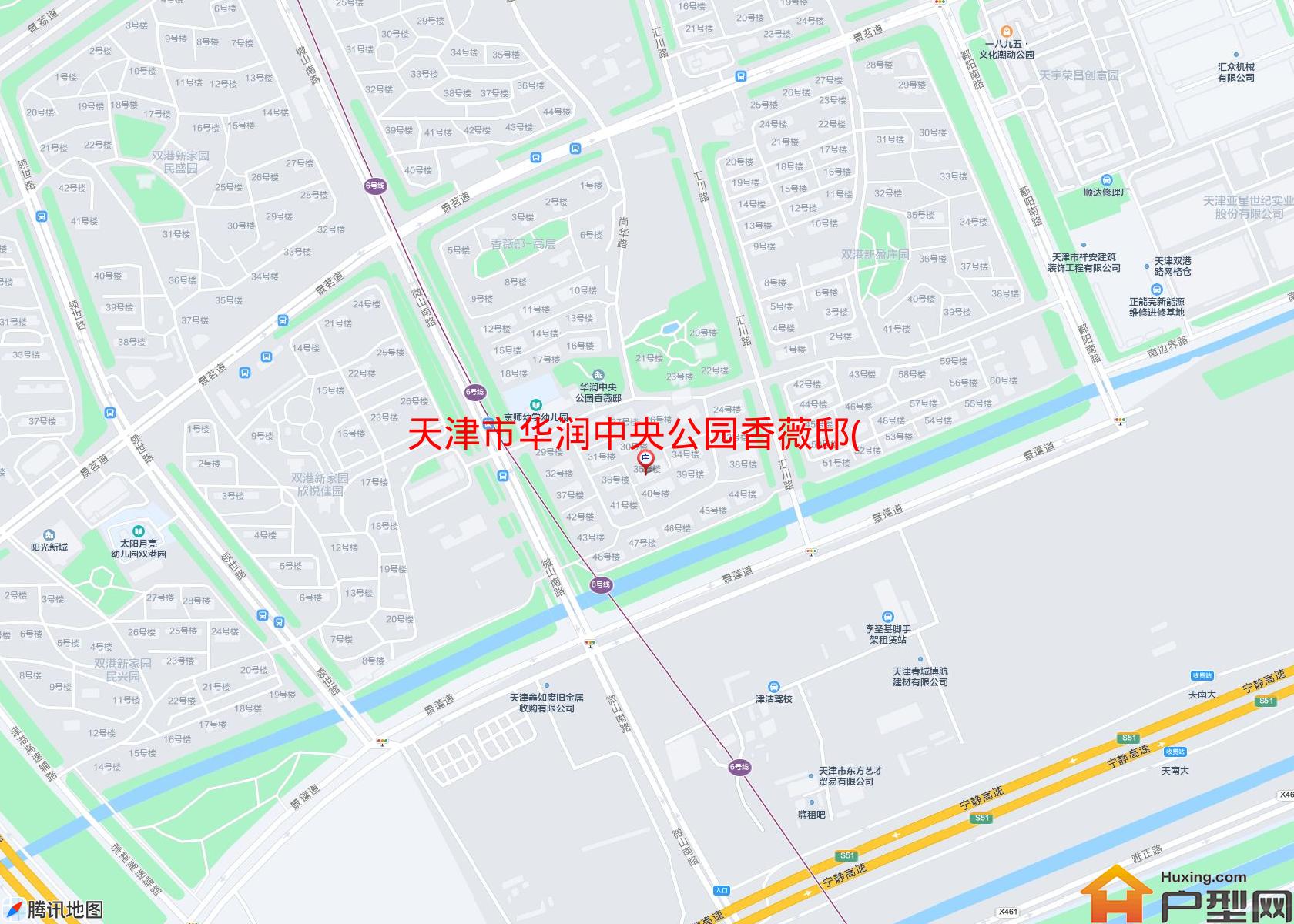 华润中央公园香薇邸(别墅)小区 - 户型网