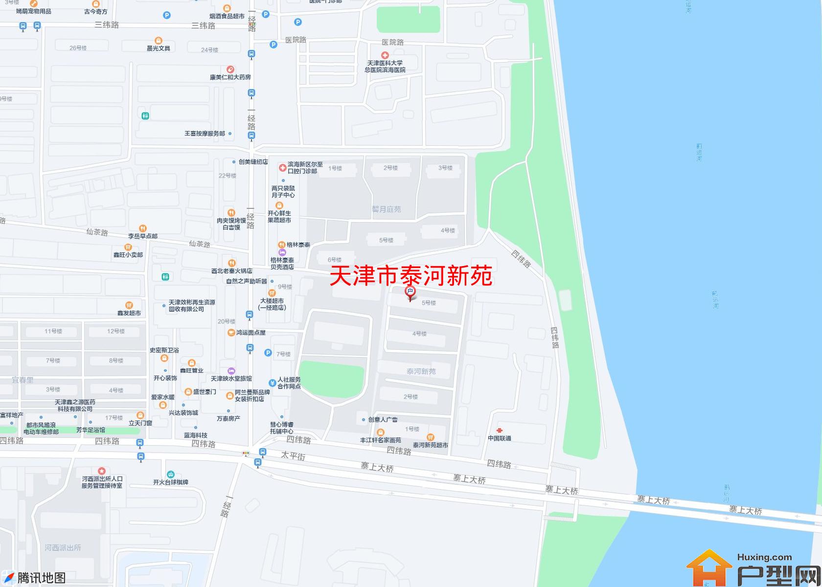 泰河新苑小区 - 户型网