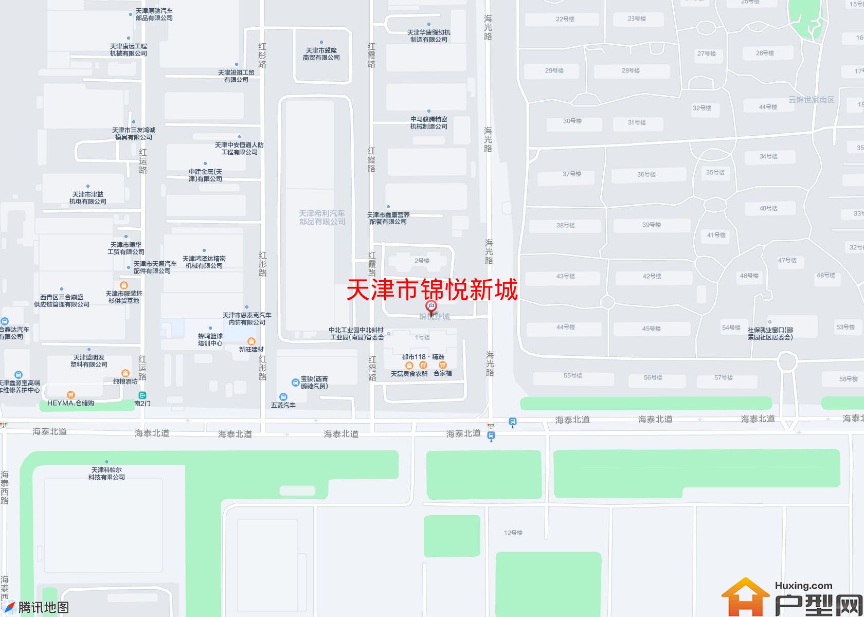 锦悦新城小区 - 户型网
