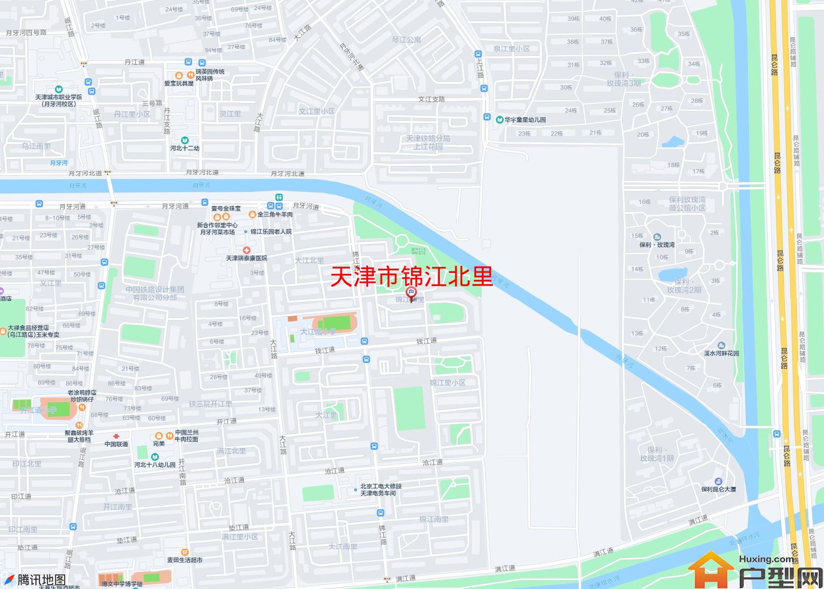 锦江北里小区 - 户型网