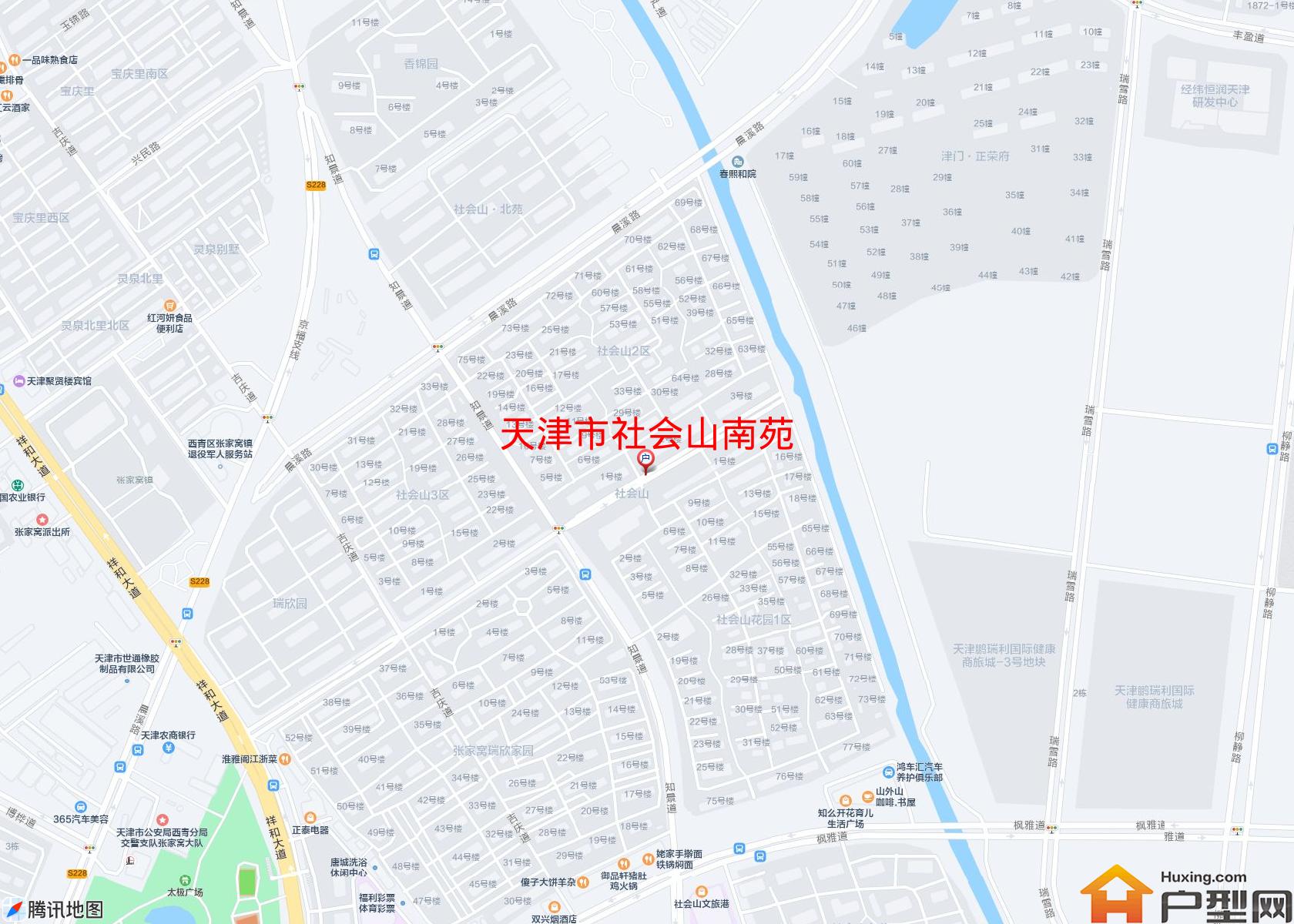 社会山南苑小区 - 户型网