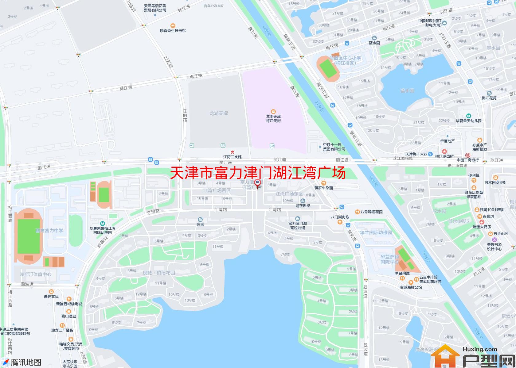 富力津门湖江湾广场小区 - 户型网