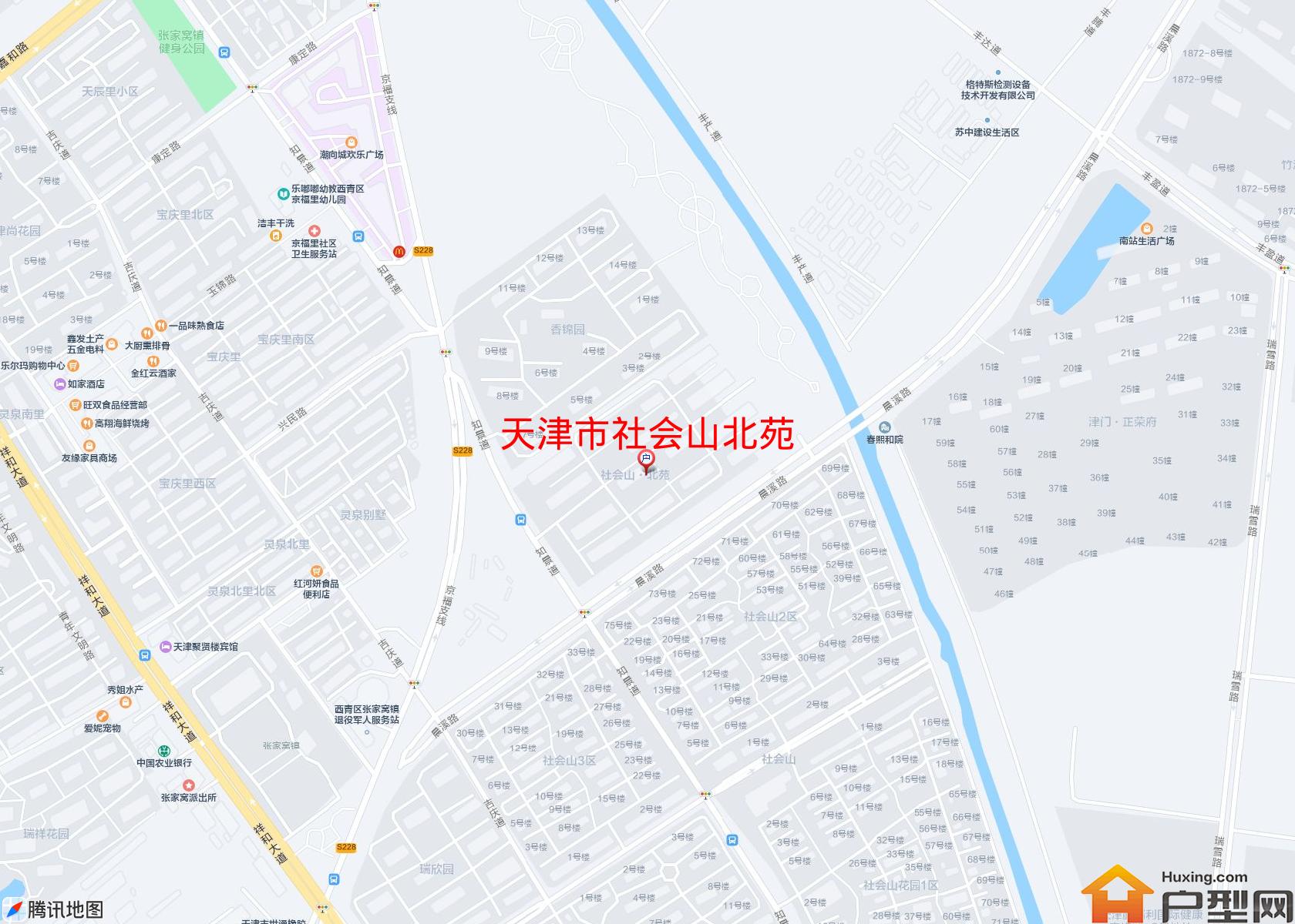 社会山北苑小区 - 户型网