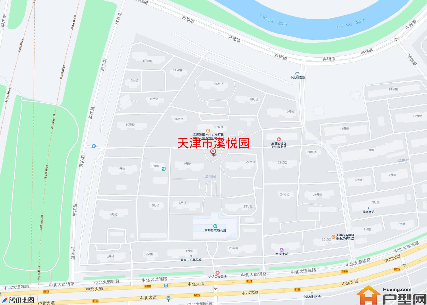 溪悦园小区 - 户型网