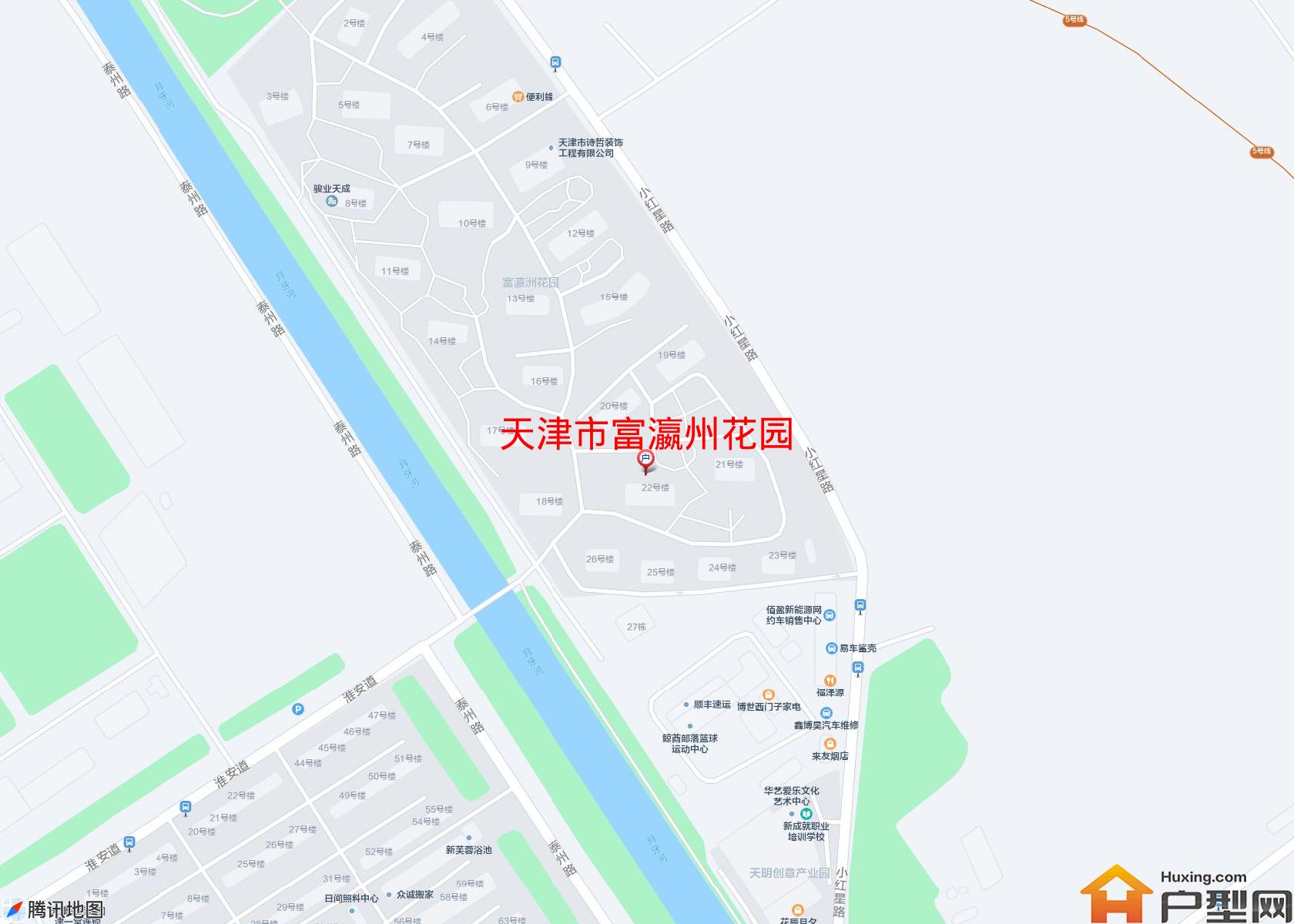 富瀛州花园小区 - 户型网